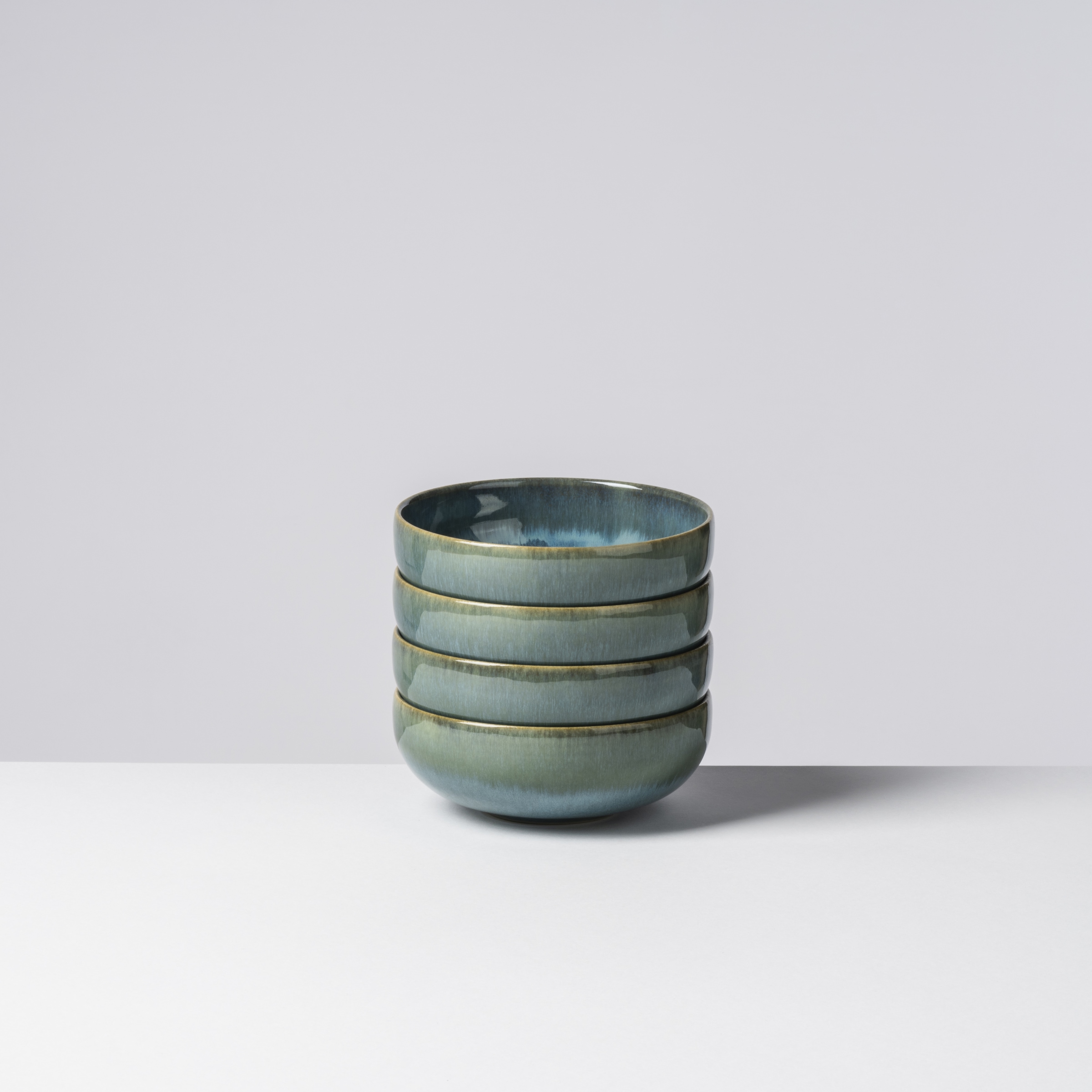 gipfelstück Schüssel »Tiefer See« 4 tlg. aus Steinzeug