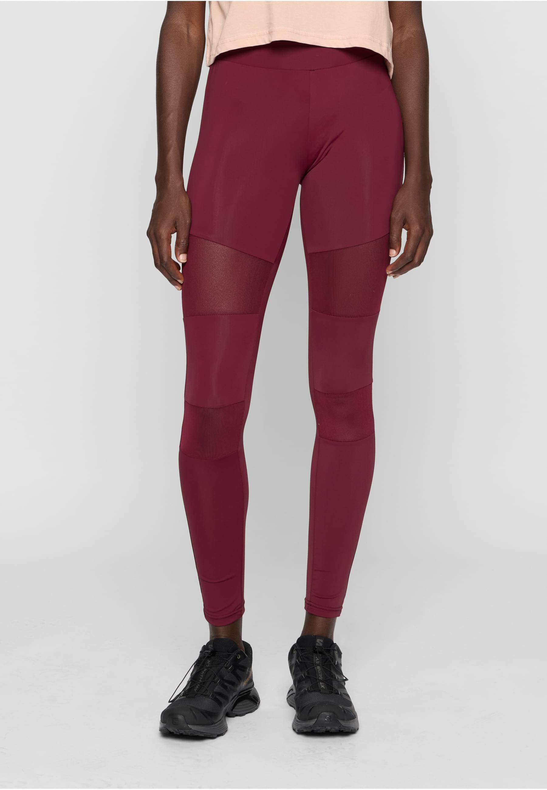 URBAN CLASSICS Leggings »Urban Classics Damen Ladies Tech Mesh Leggings 2-Pack«, (1 tlg.)