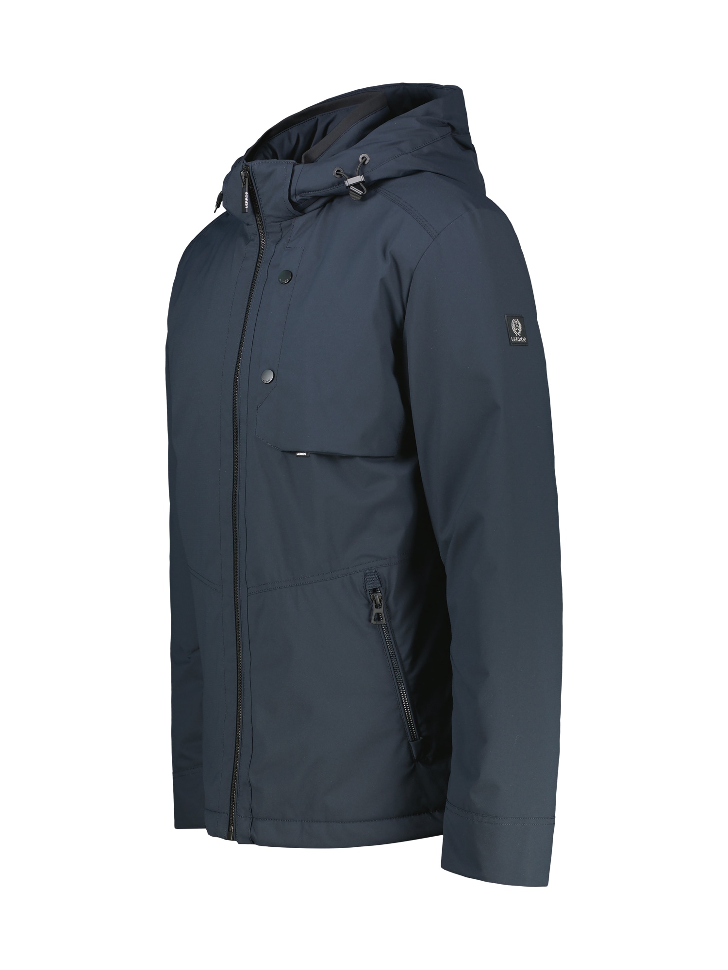 LERROS Outdoorjacke »Sportive Jacke aus wind- und wasserabweisender Kunstfaser« mit Kapuze
