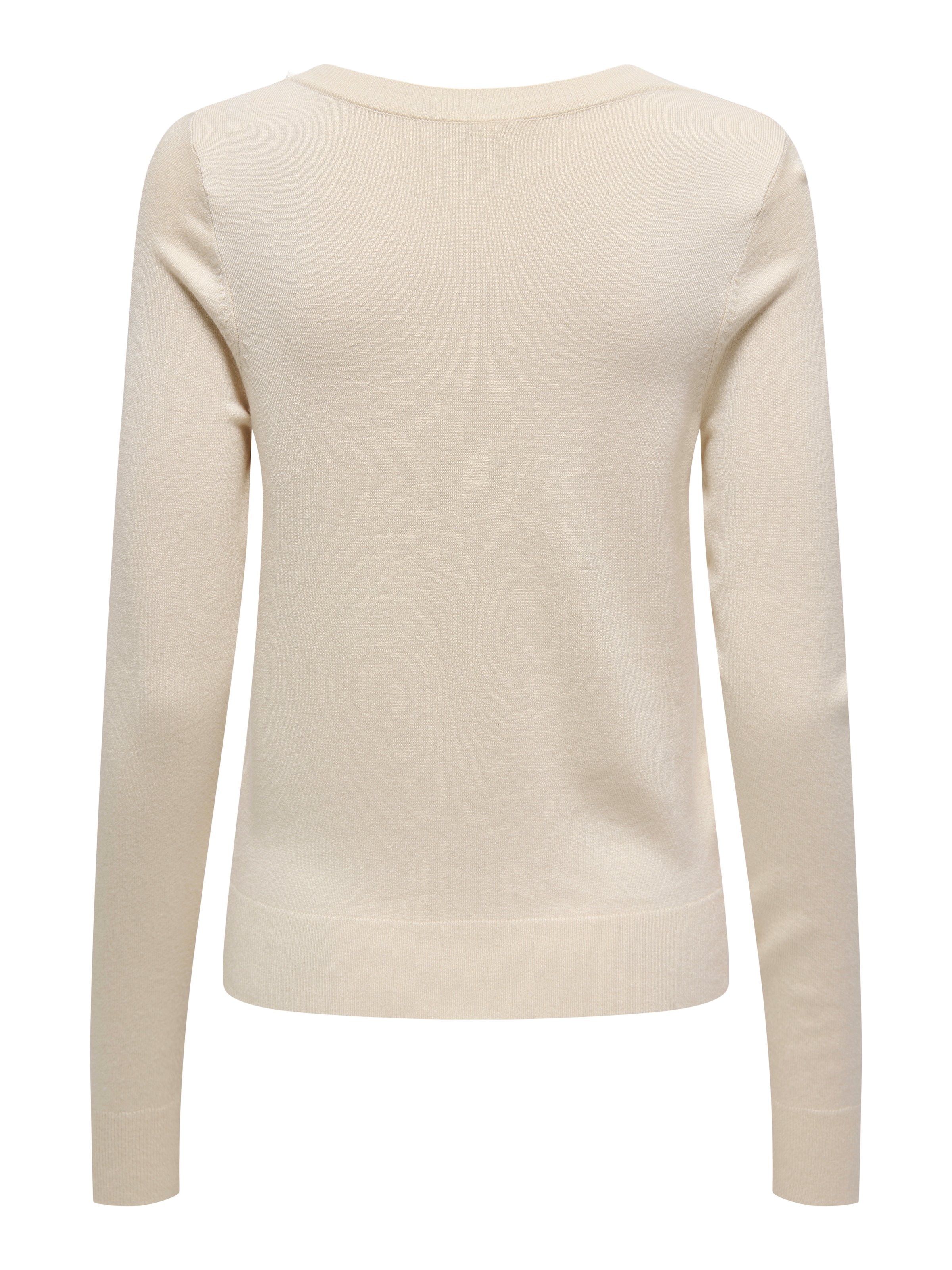 ONLY Strickpullover »ONLVENICE LIFE LS PEARL O-NECK CC KNT«