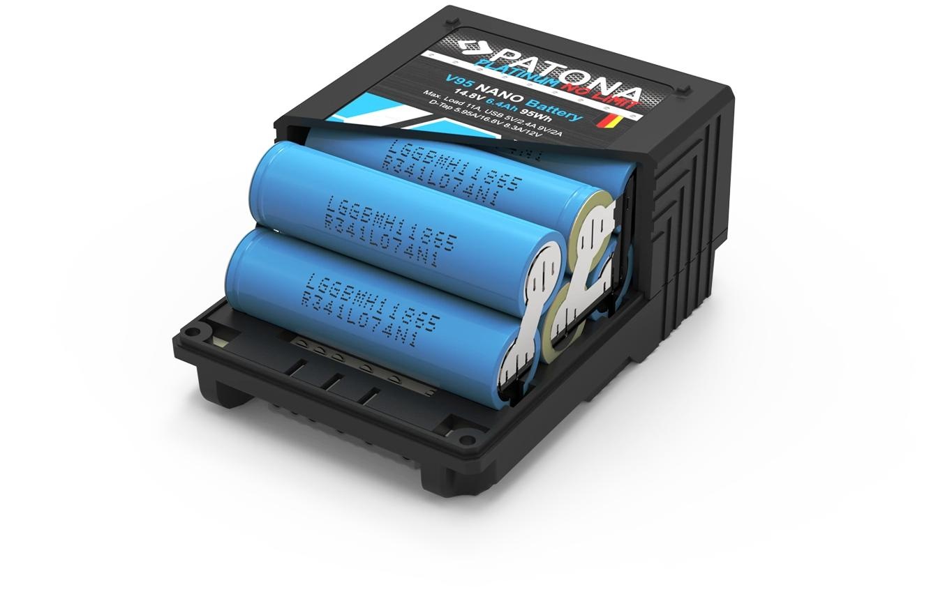   Akku »Patona Platinum NANO Akku für Sony DSR 600P« 6.400 mAh