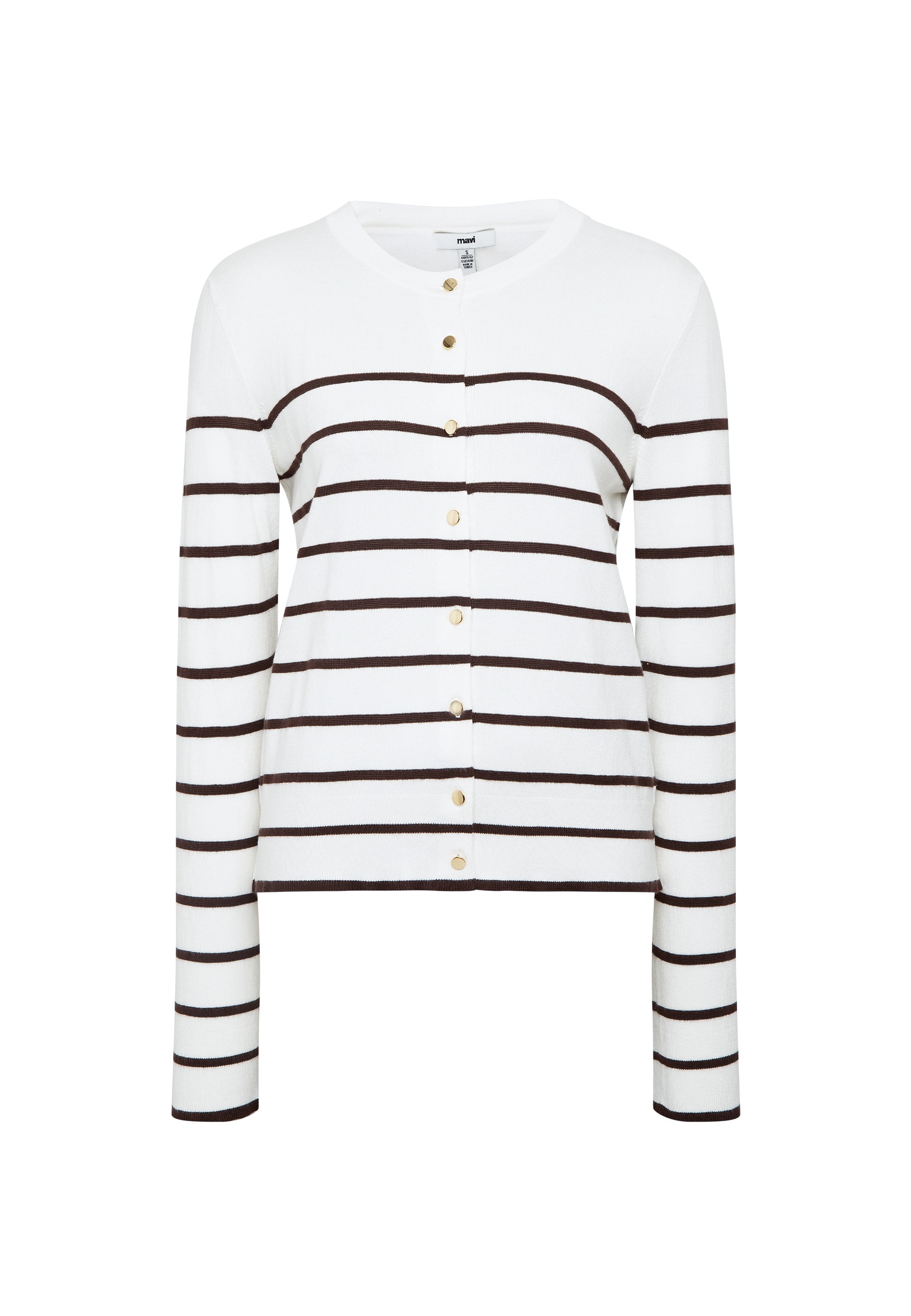 Mavi Strickpullover »BUTTONED CARDIGAN« Cardigan Feinstrick