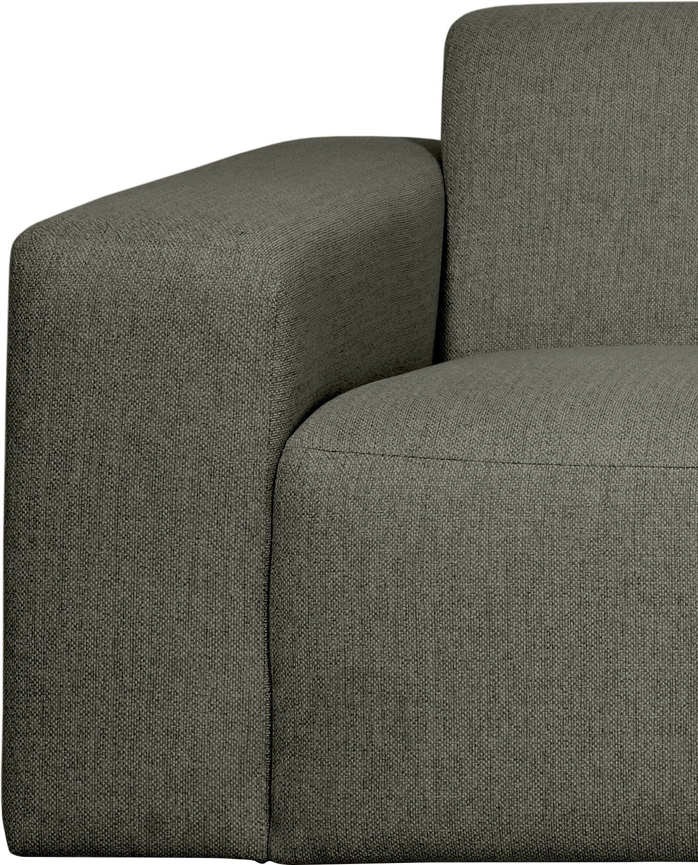 INOSIGN Ecksofa »Koa,228cm, L-Form, Modulsofa, Webstoff, Cord«, Designsofa, weicher Lounge-Sitzkomfort, Welleunterfederung, bodentief