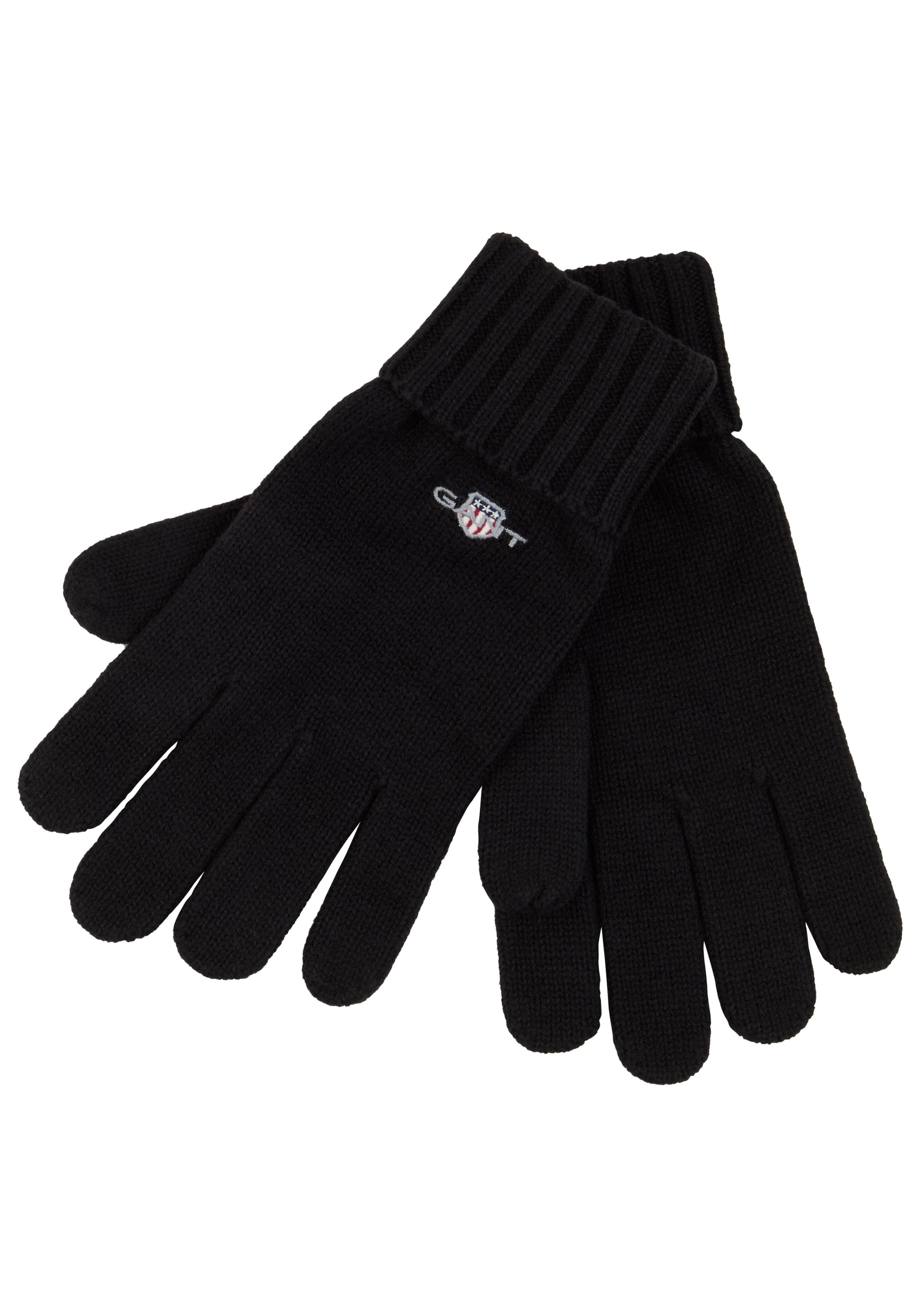 Gant Strickhandschuhe "COTTON BLEND LOGO" wärmend günstig online kaufen