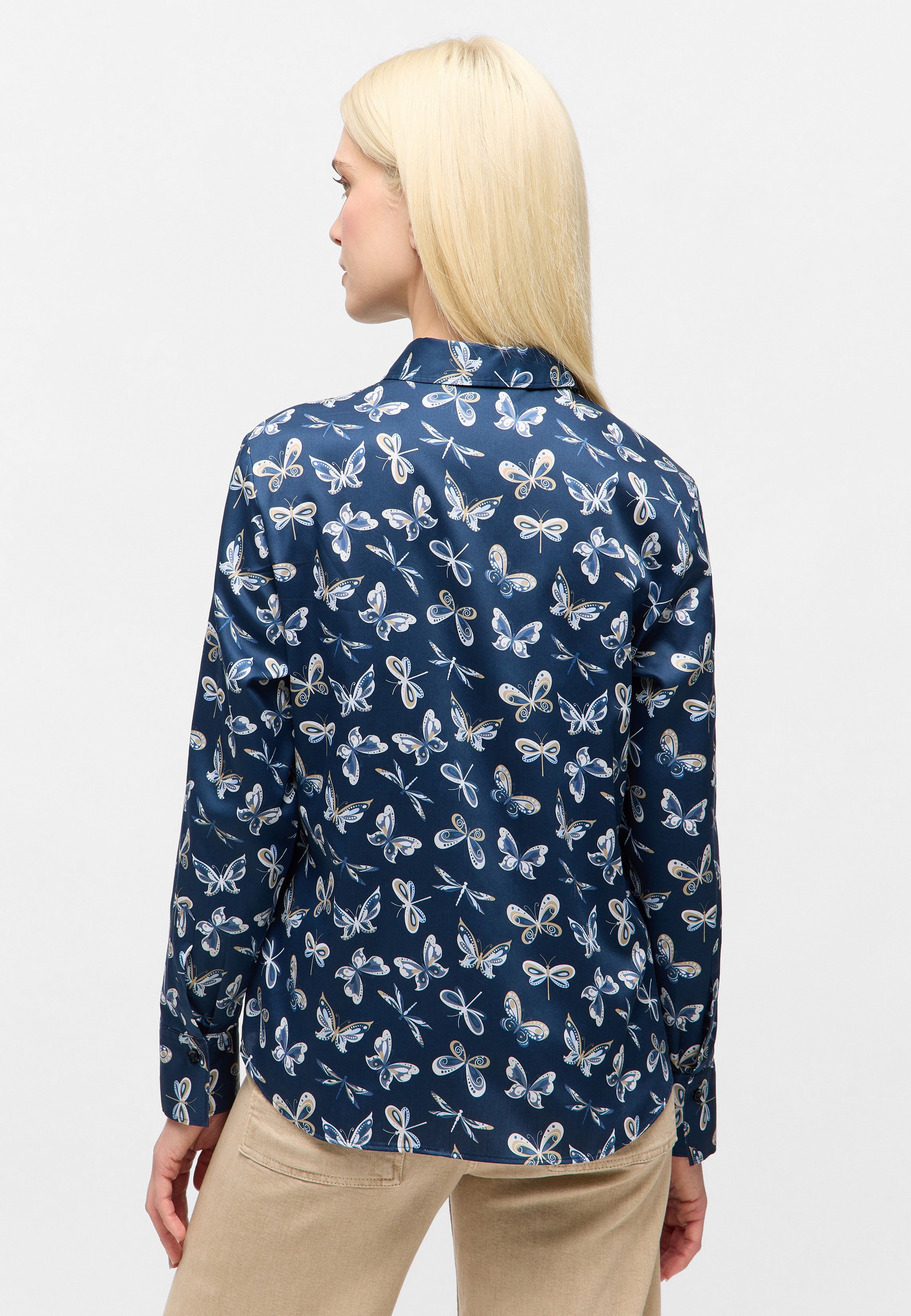 Eterna Hemdbluse "REGULAR FIT" EASY IRON (bügelleicht) günstig online kaufen