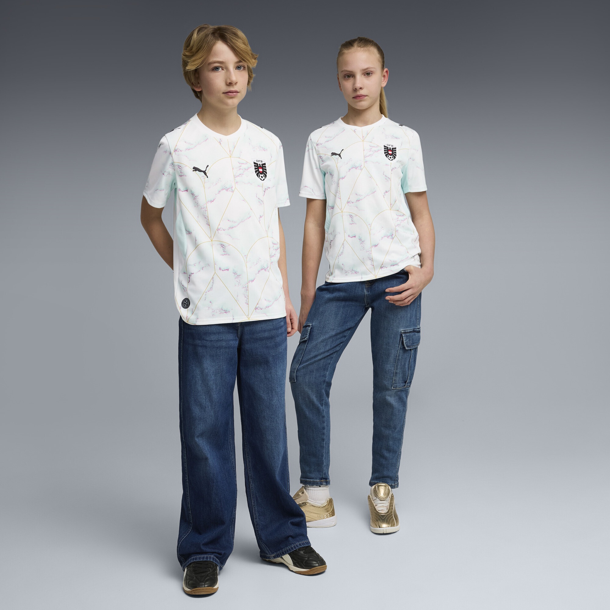 PUMA Trainingsshirt »Österreich 2026 Auswärtstrikot Jugendliche«