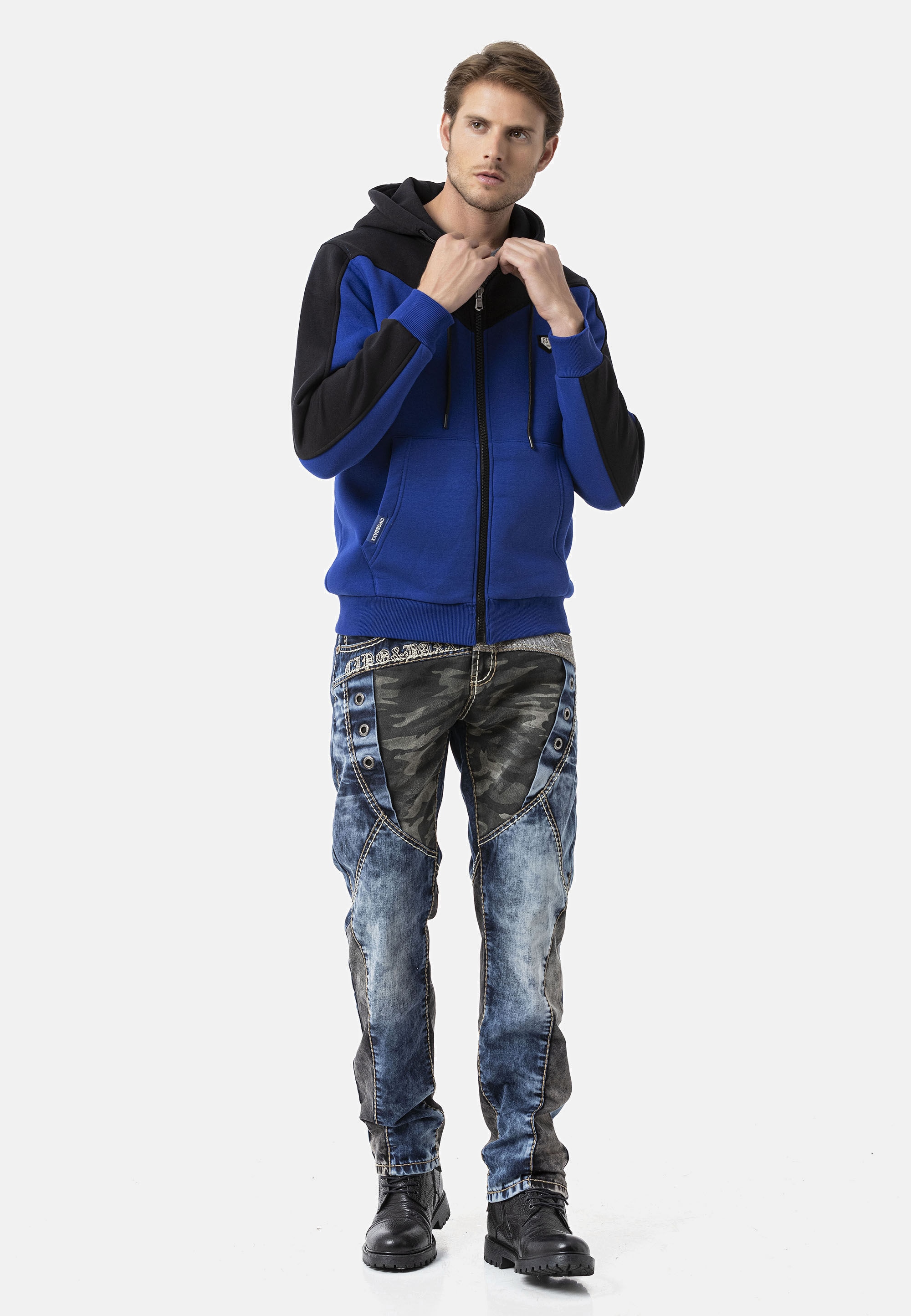 Cipo & Baxx Regular-fit-Jeans »CD894« mit stylischer Waschung