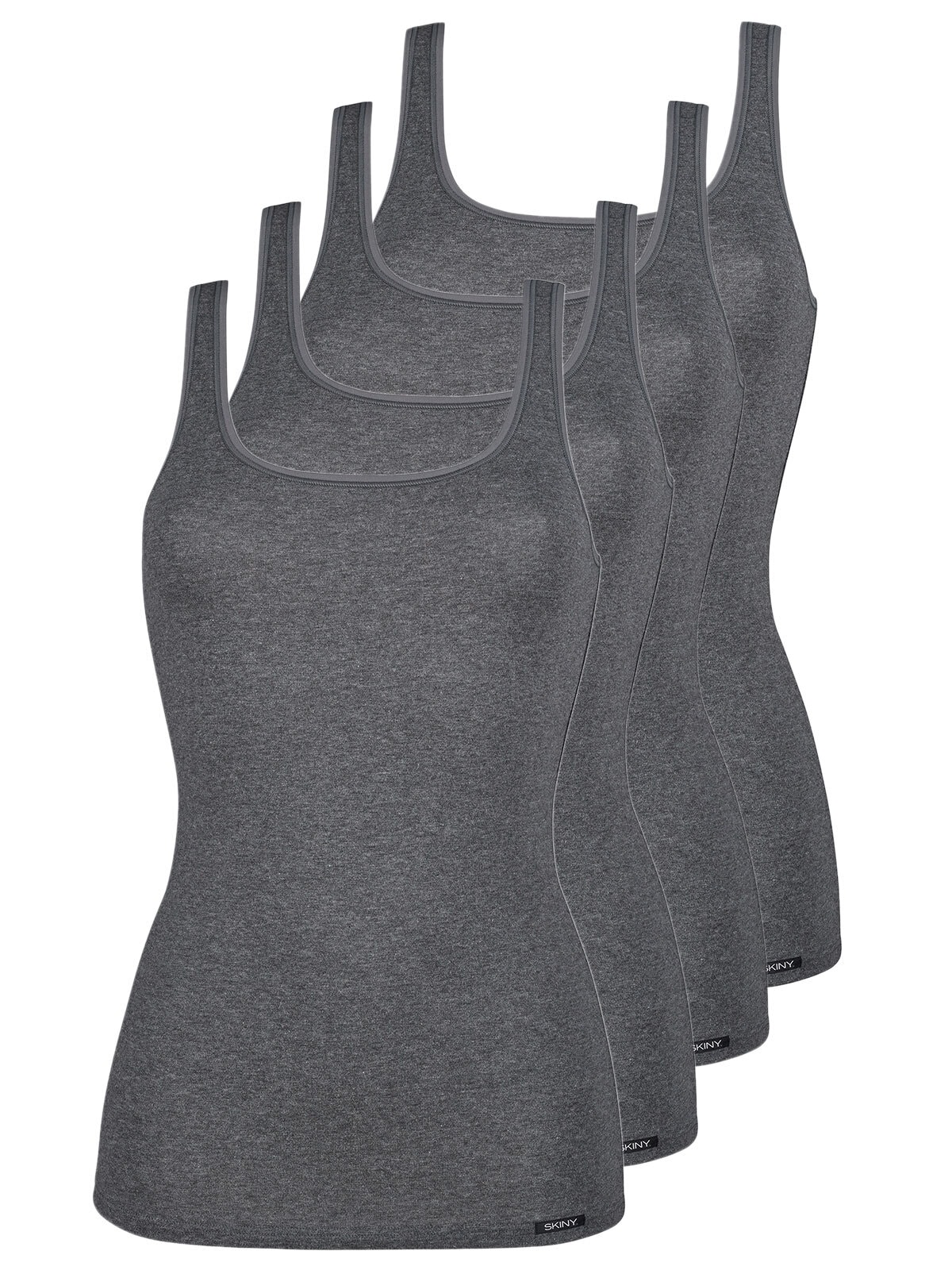 Skiny Unterhemd "4er Pack Damen Tank Top Cotton Advantage", (Spar-Pack, 4 S günstig online kaufen