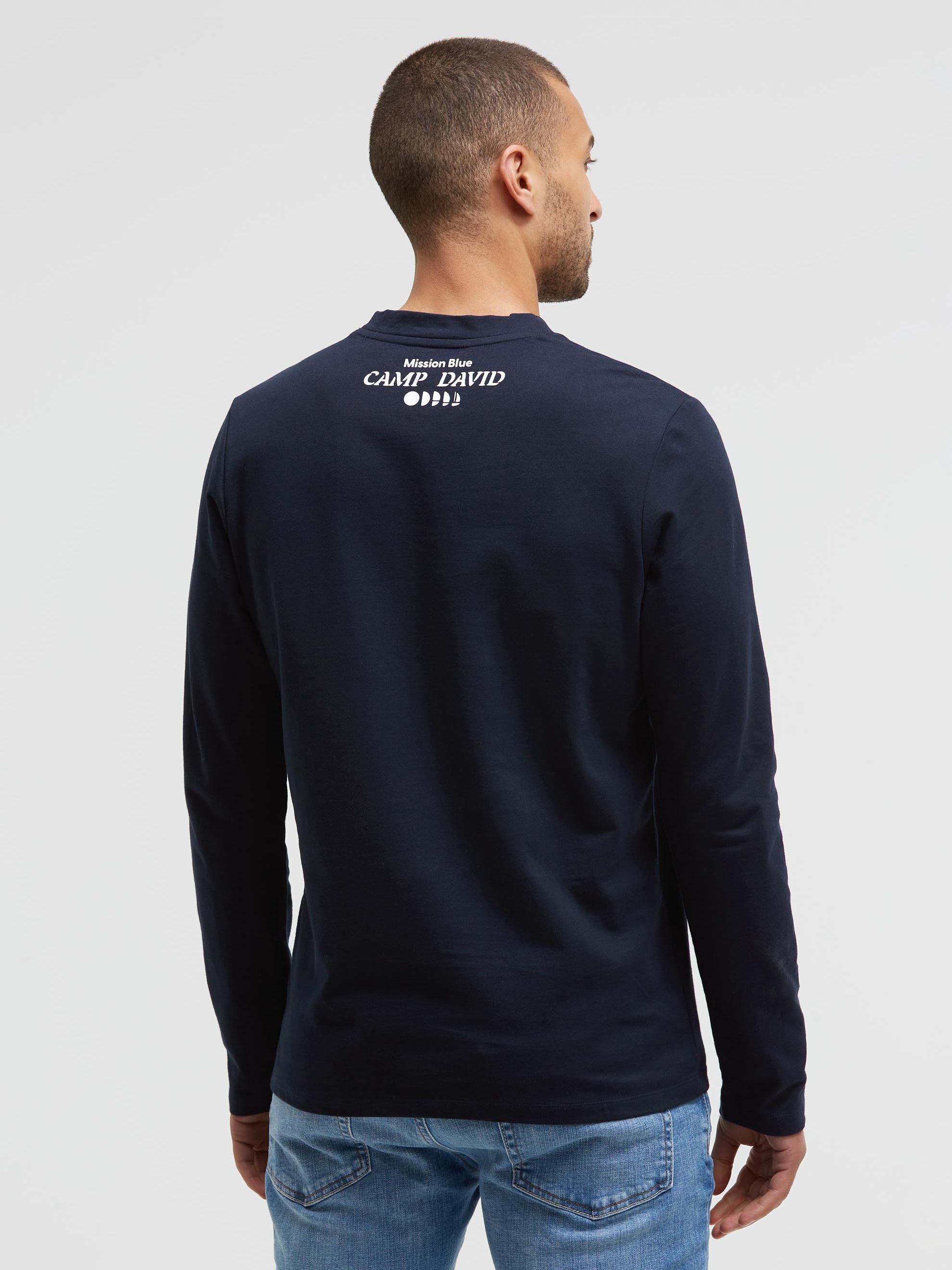 CAMP DAVID Rundhalsshirt aus Baumwolle