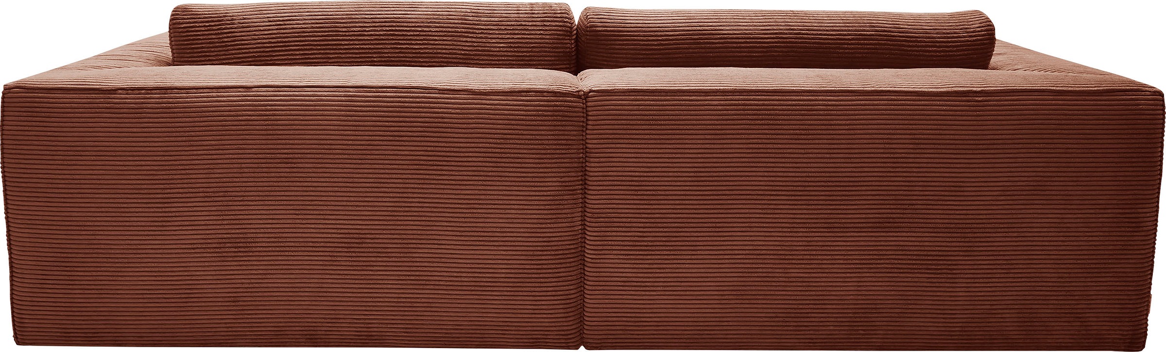 TOM TAILOR HOME Ecksofa »Big Cube Style«, (2 St.), mit cleanen Stegkissen, extra große Sitztiefe, Breite 270cm