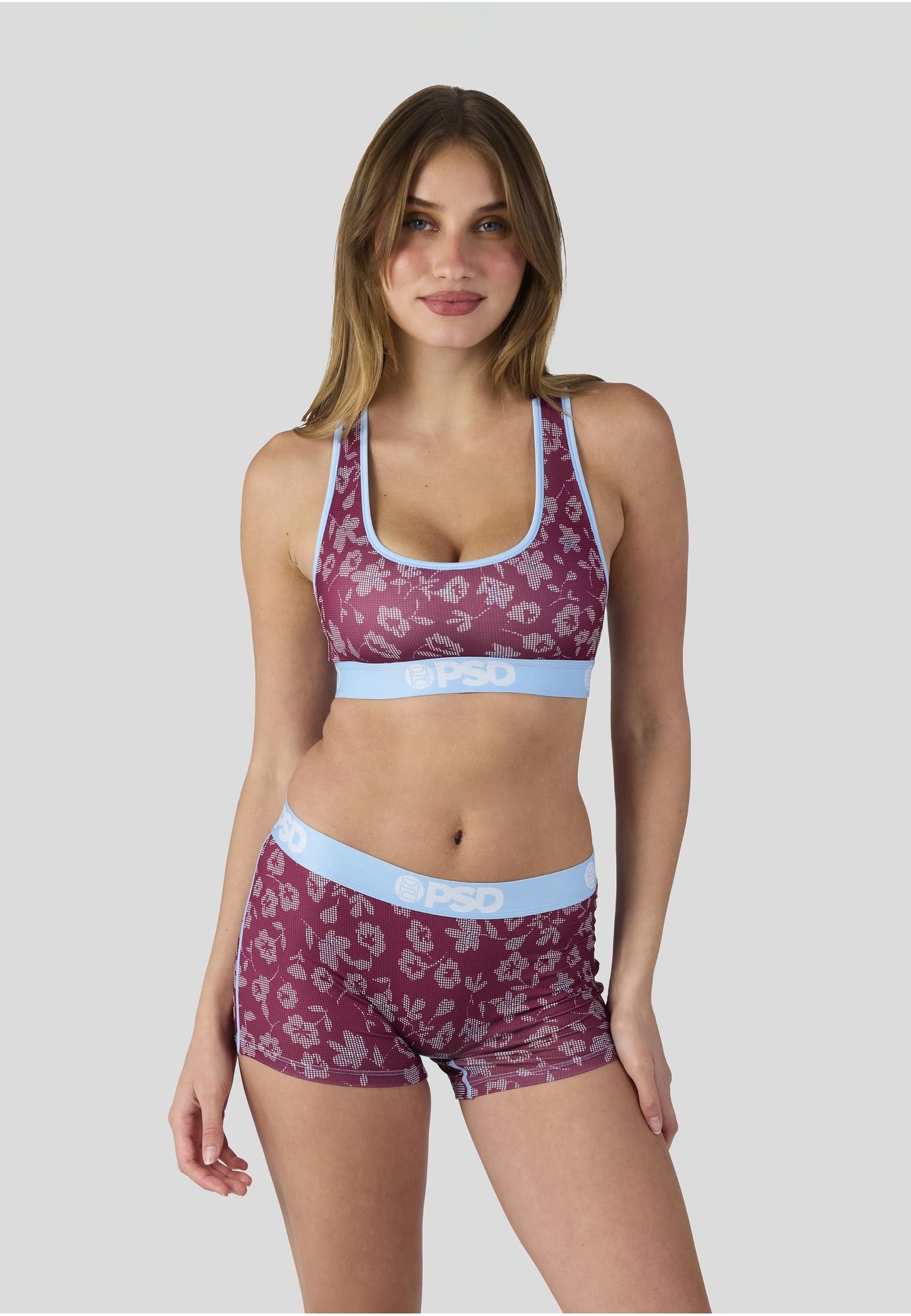Thumbnail - PSD Sport-BH "PSD HALFTONE BLOOM SPORTS BRA"