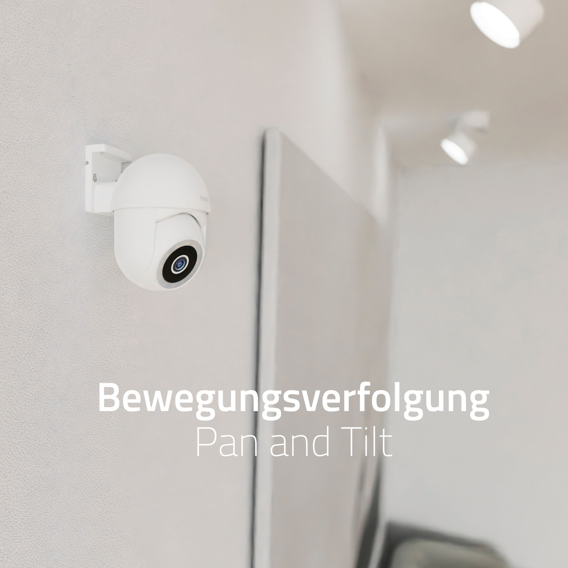 Hombli Überwachungskamera »Pan & Tilt Cam 4K«, Außenbereich