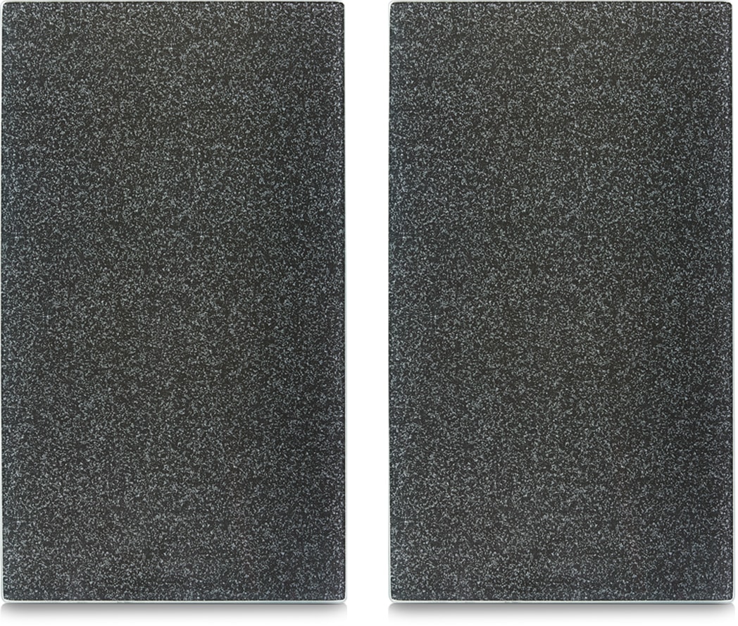 Schneide- und Abdeckplatte »Granit«, (Set, 2 tlg.), mit 6 Elastikfüßen pro Platte