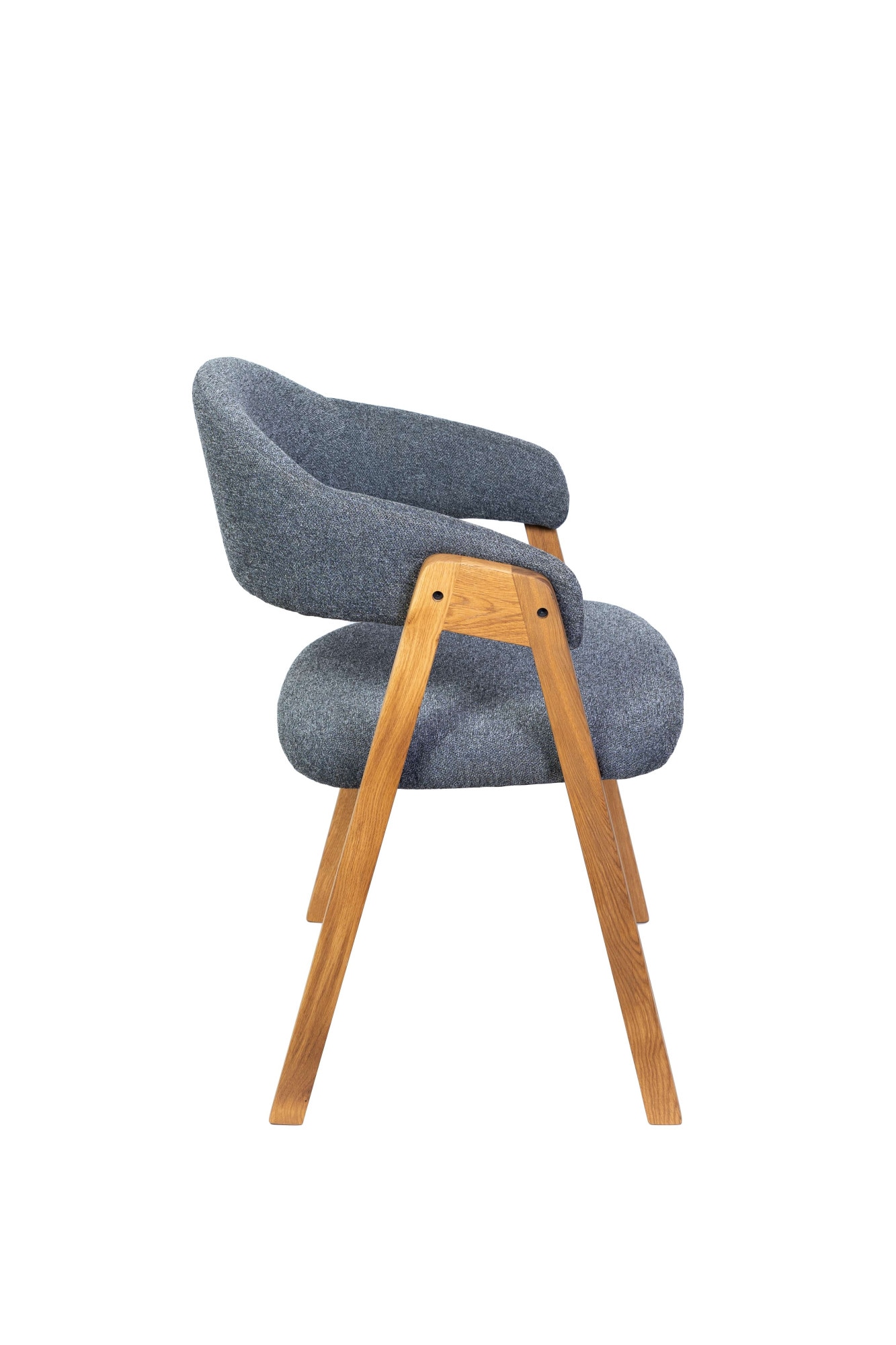 OTTO home Armlehnstuhl »Arco Polsterstuhl, Esszimmerstuhl, Küchenstuhl, 4-Fußstuhl« () 2 Stk.Bequem und stilvoll. Gepolstert. Massivholzbeine