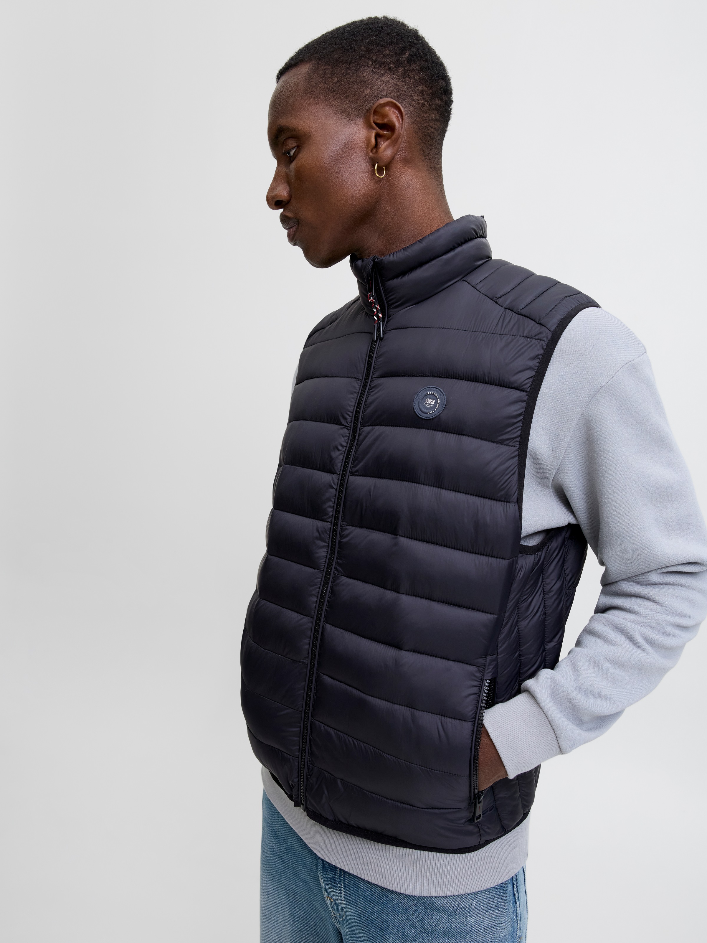 Jack & Jones Steppweste "JJEBRADLEY LIGHT BODYWARMER COLLAR NOOS" günstig online kaufen