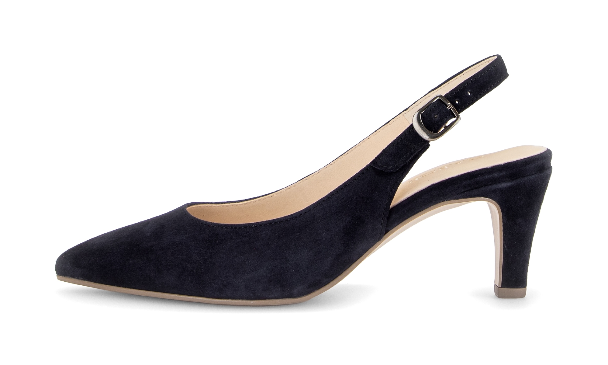 Gabor Slingpumps  , Trichterabsatz, Businessschuh, Abendschuh in spitzer Form, G-Weite