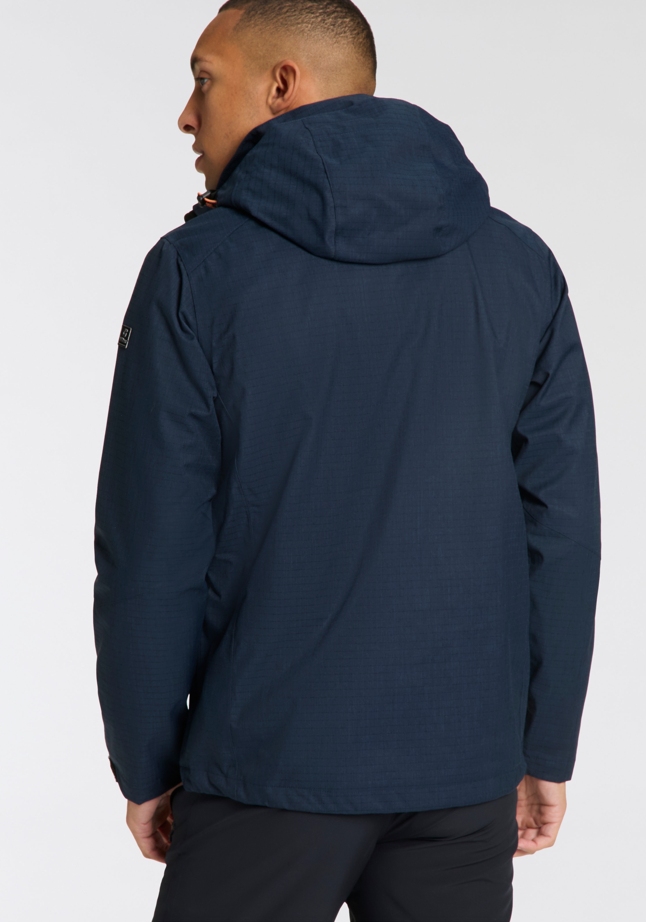 Killtec Funktionsjacke, mit Kapuze, Wasserdicht & atmungsaktiv & abzippbarer Kapuze