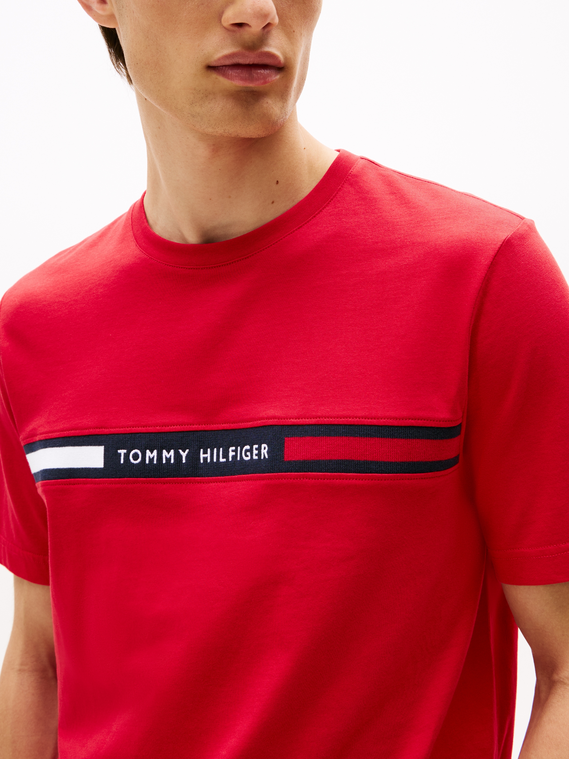 Tommy Hilfiger T-Shirt »HILFIGER CHEST INSERT TEE«