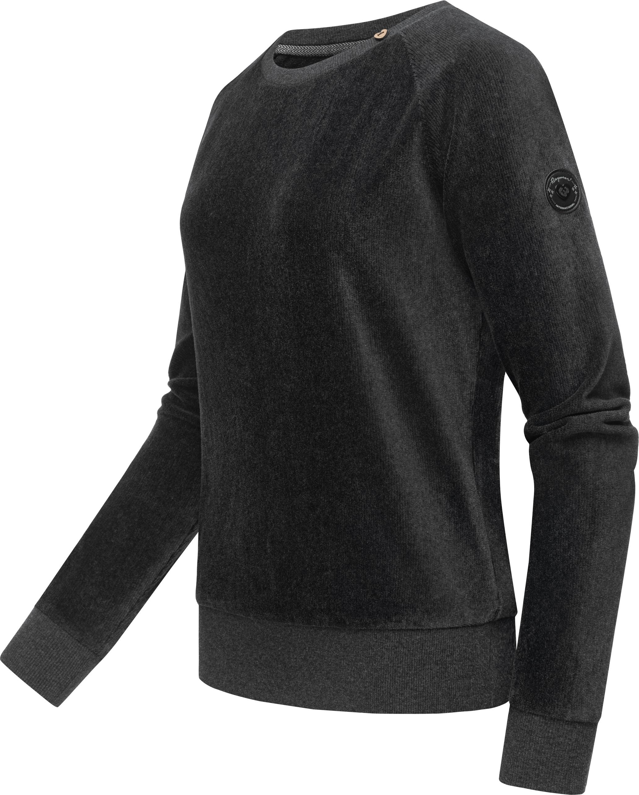 Ragwear Sweater »Johanka Velvet«, Stylischer Damen Pullover in Cord-Optik