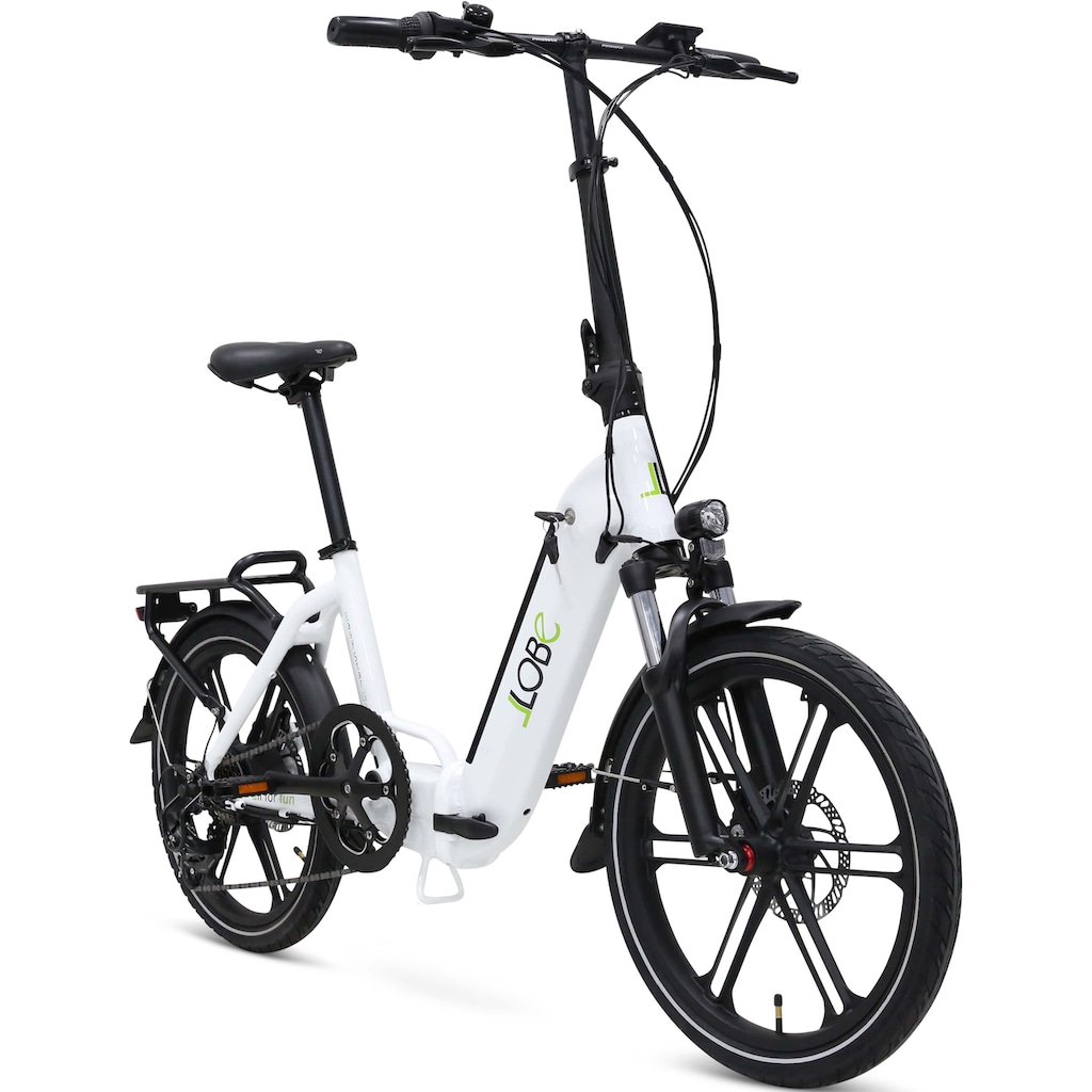 LLobe E-Bike »EasyStar Gala, 10Ah«, 7 Gang, Shimano, Heckmotor 250 W