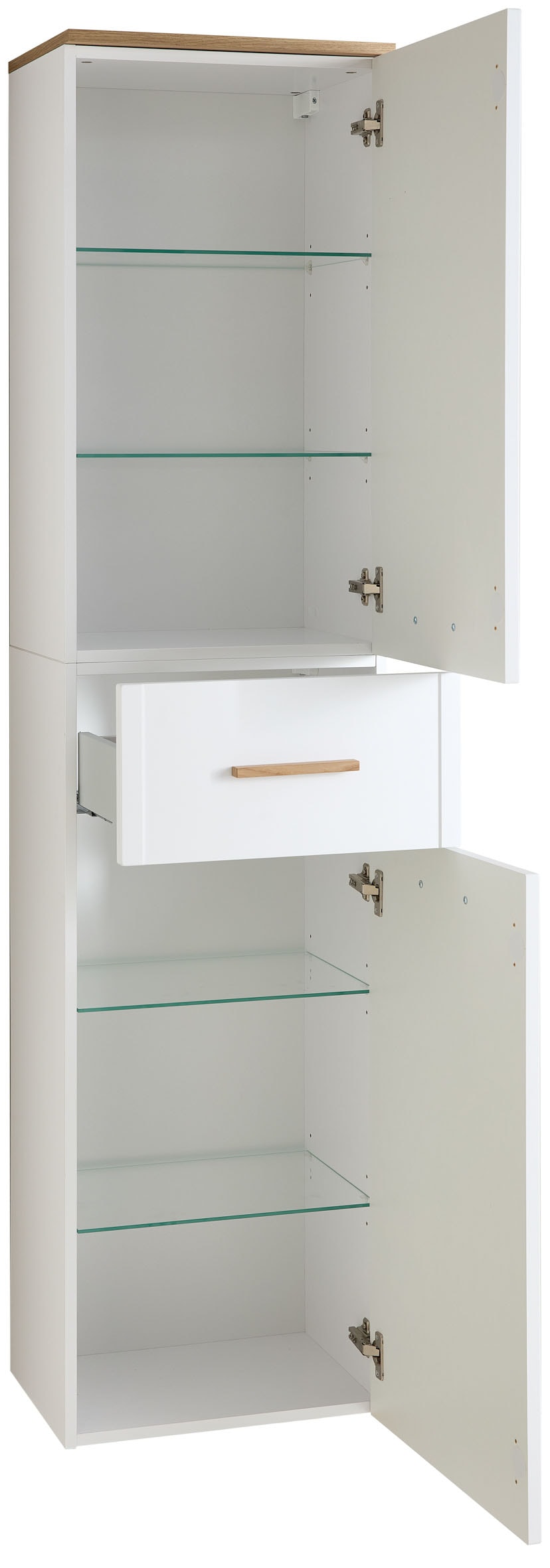 Saphir Hochschrank »mit Soft-Close und 4 Glaseinlegeböden«