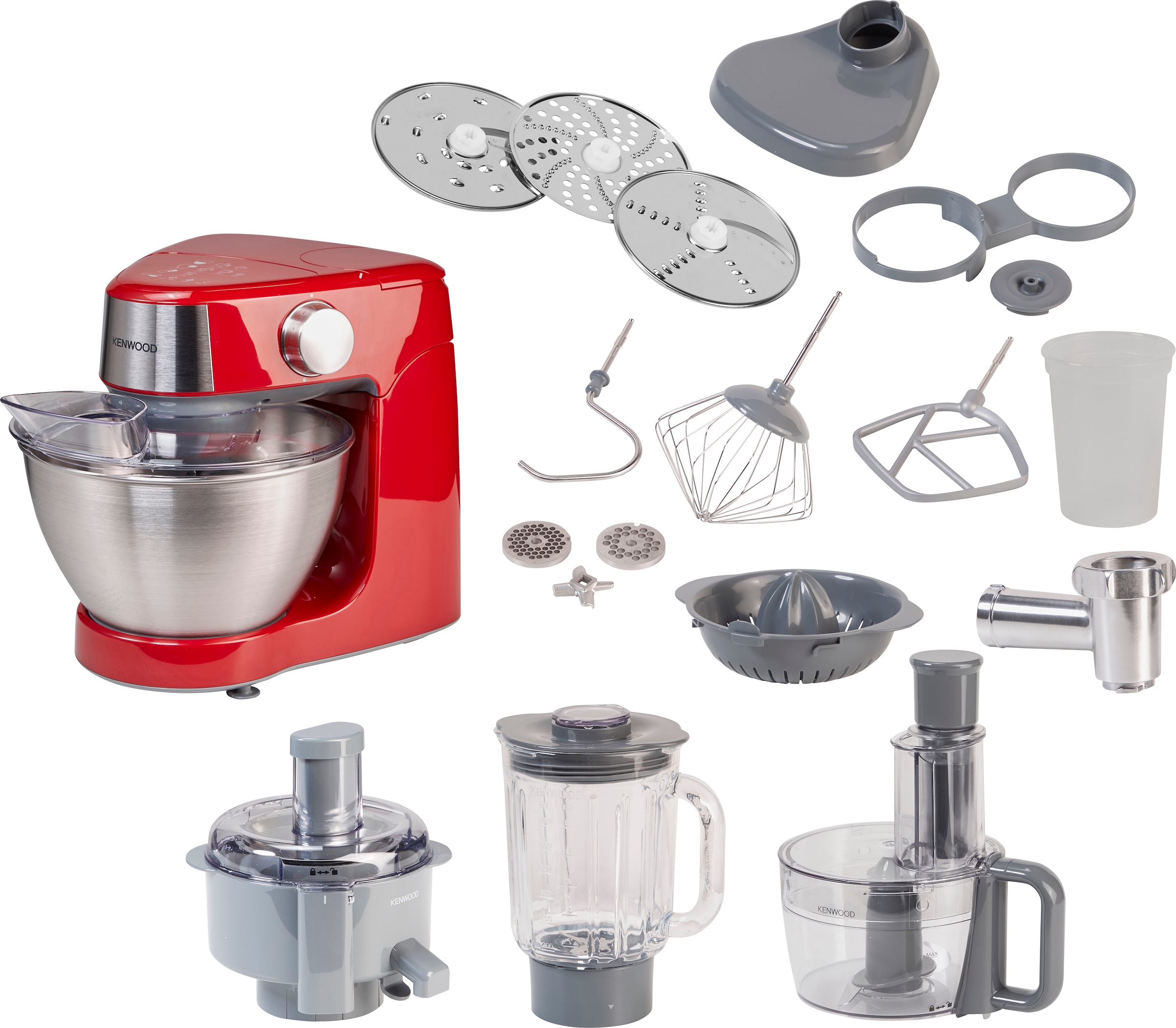 238,-UVP) BAUR »5KSM125EFL FRESH ca. Schüssel, Gratis Fleischwolf/Spritzgebäckvorsatz, KitchenAid LINEN«, (Wert | Küchenmaschine