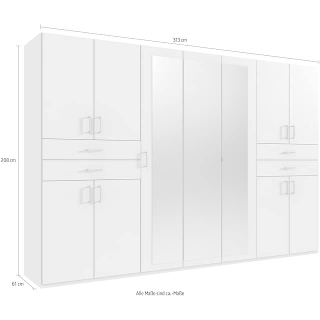 Kleiderschrank Spiegel Wimex »Taiga« BAUR online mit kaufen |