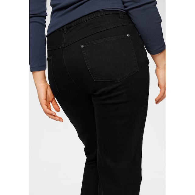 Arizona Straight-Jeans »Curve-Collection«, mit bequemen Dehnbund für  bestellen | BAUR