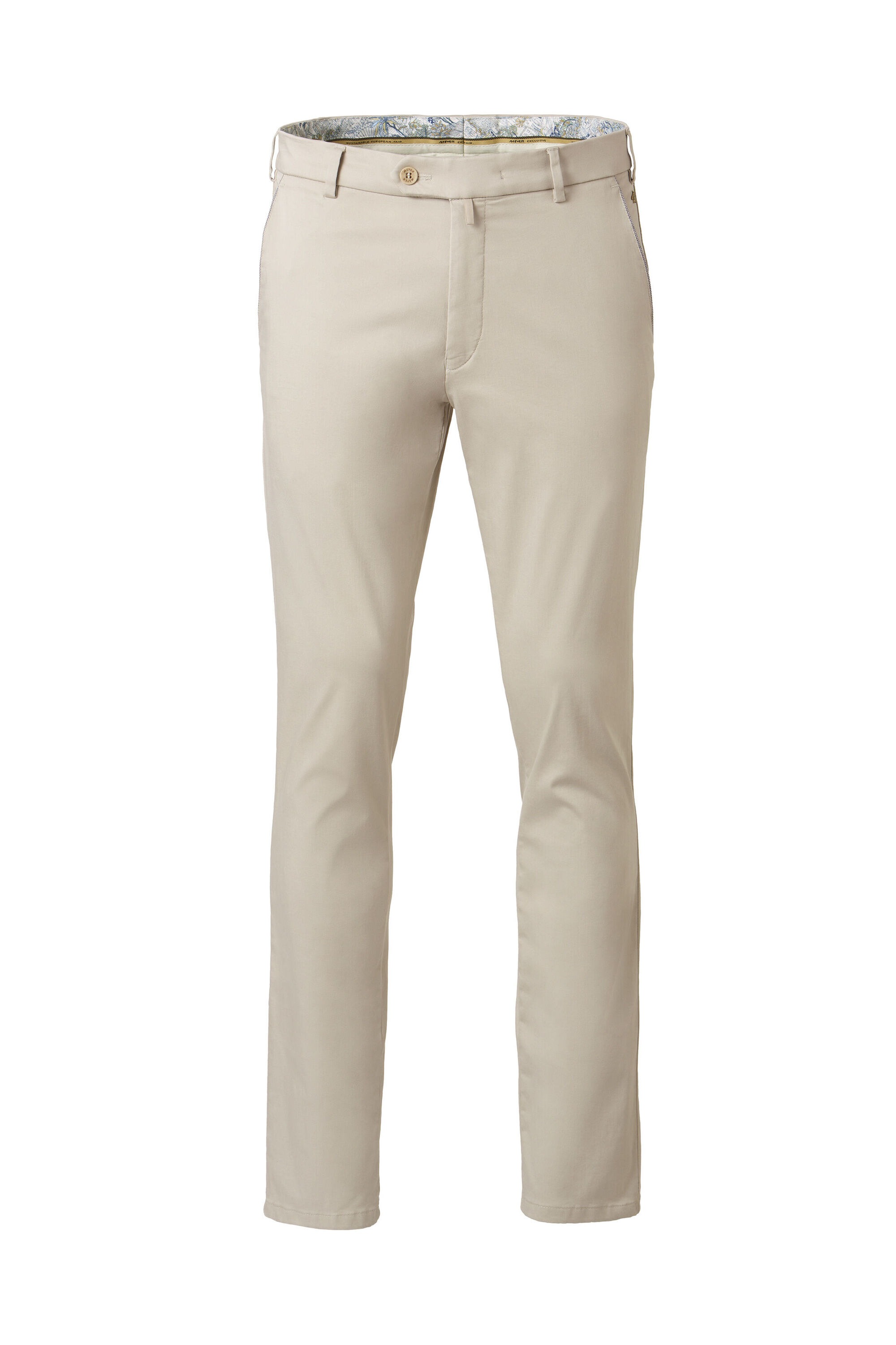 MEYER Chinos "NEW YORK Art.1-8130" mit buntgewebtem Innenfutter günstig online kaufen
