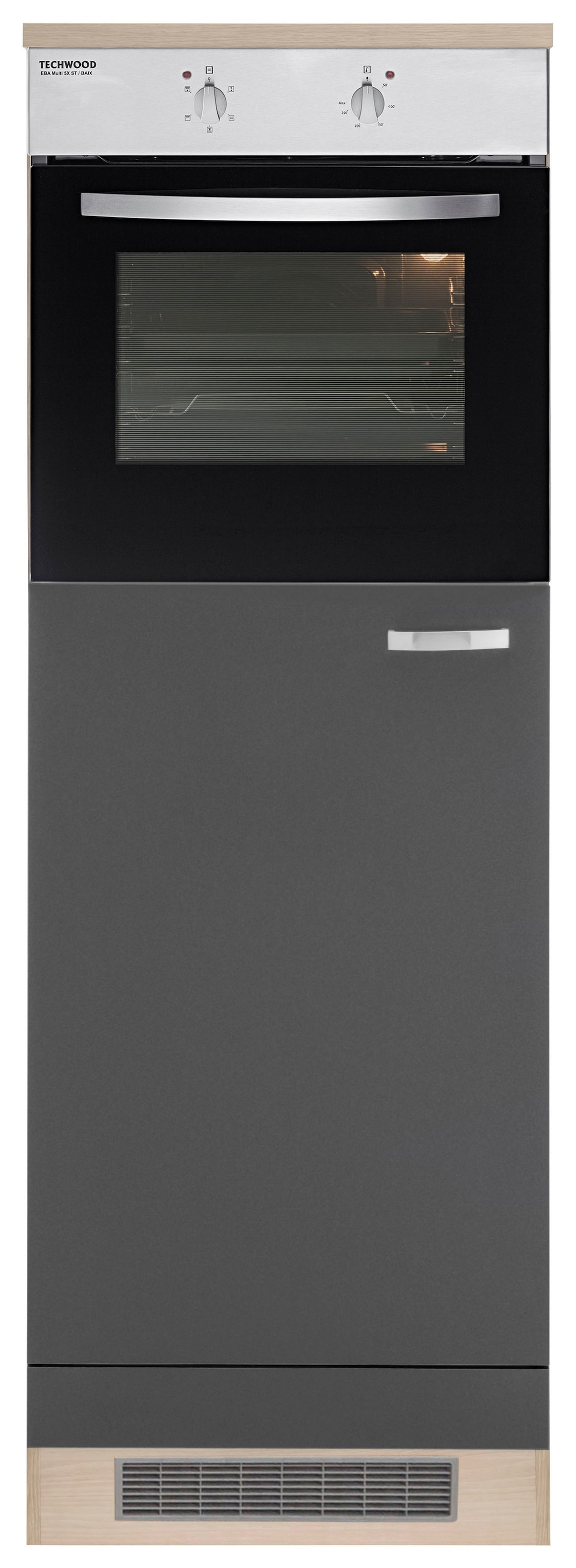 OPTIFIT Backofen/Kühlumbauschrank »Faro« , mit Metallgriff, Breite 60 cm