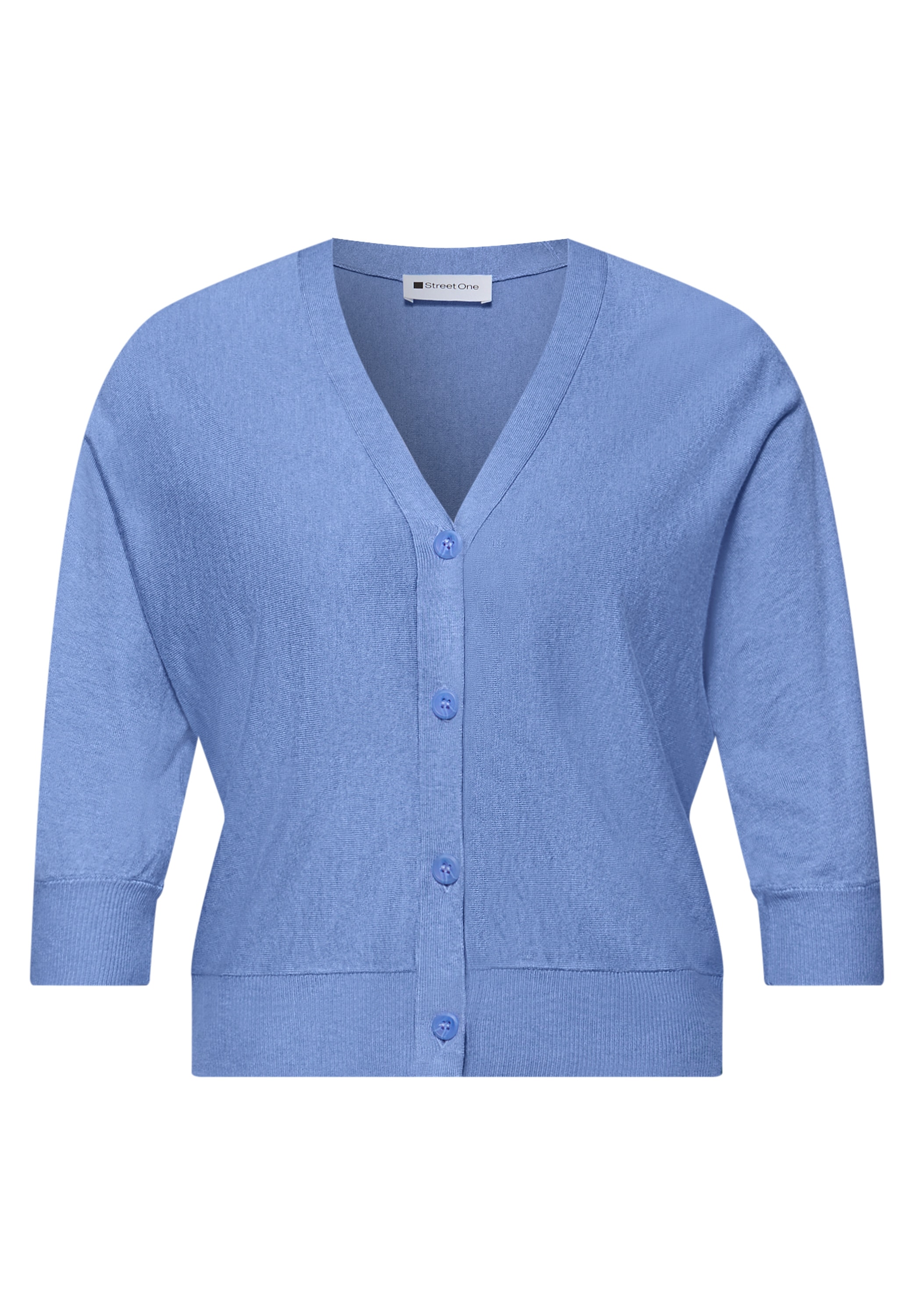 STREET ONE Strickjacke mit V-Ausschnitt