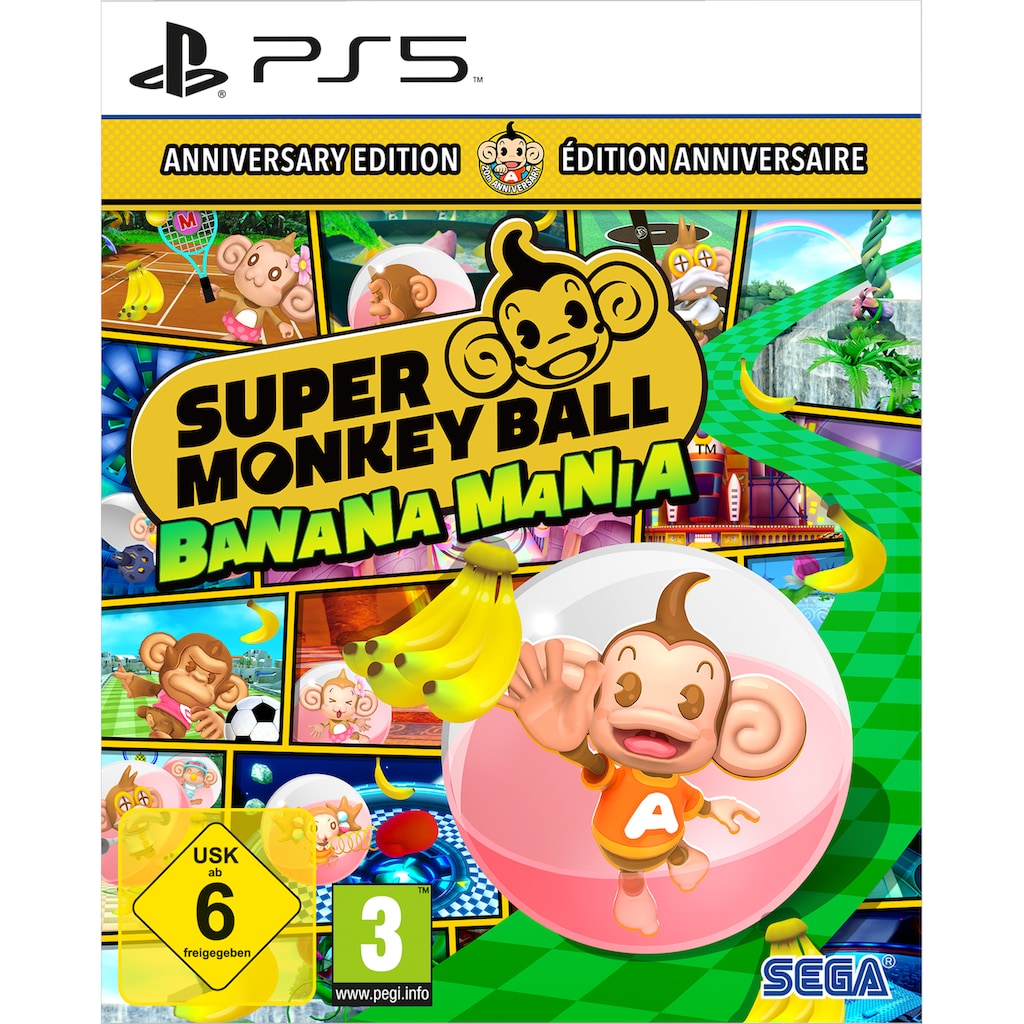 Atlus Spielesoftware »Super Monkey Ball Banana Mania Launch Edition«, PlayStation 5