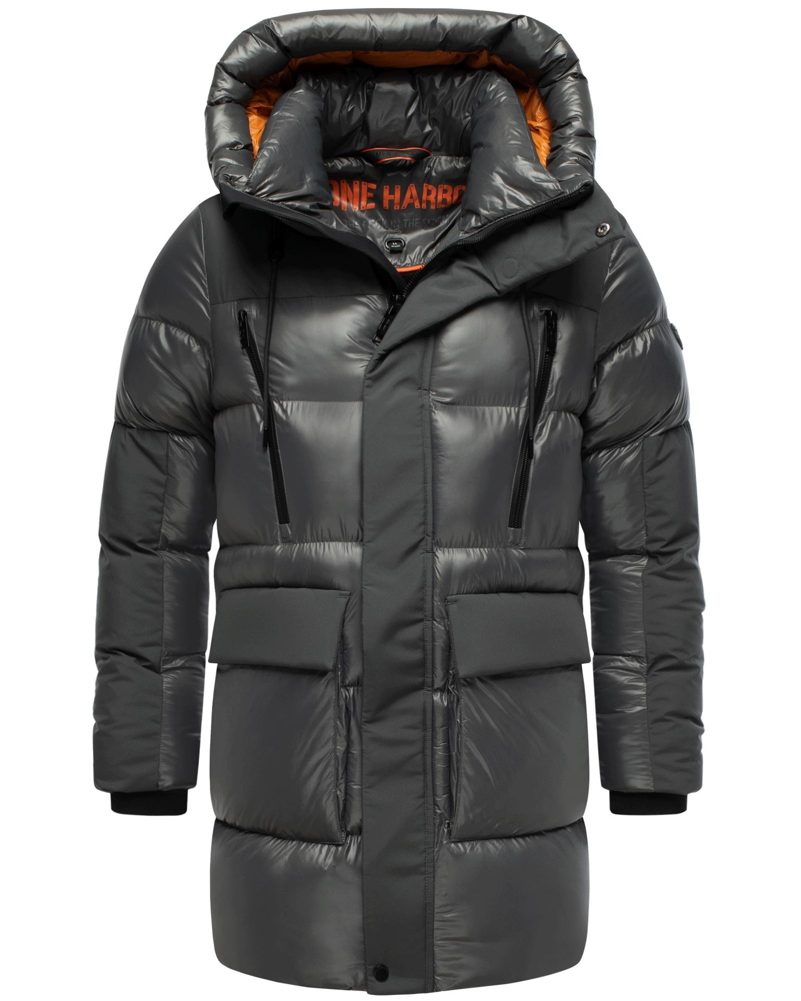 Stone Harbour Steppjacke »Nelioon XX«, mit Kapuze, Gesteppte Winterjacke mit Kapuze