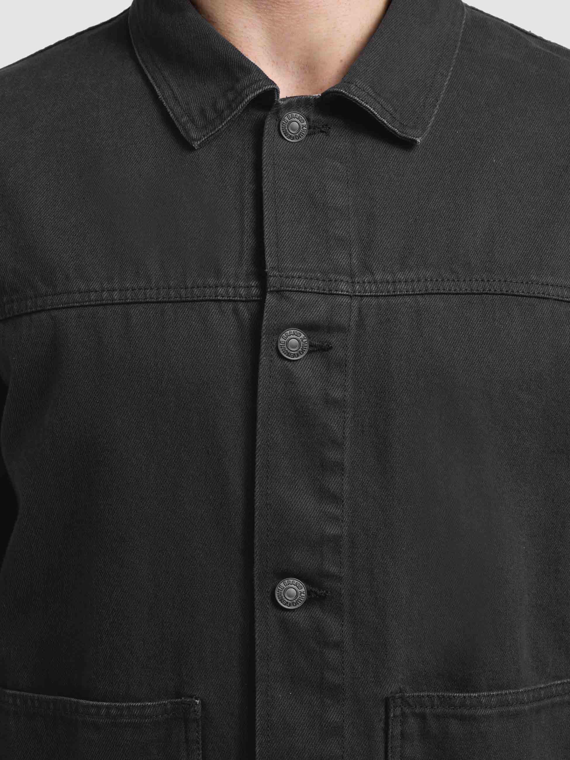 khujo Jeansjacke »Barto« ohne Kapuze Modische Jacke in Jeans-Optik