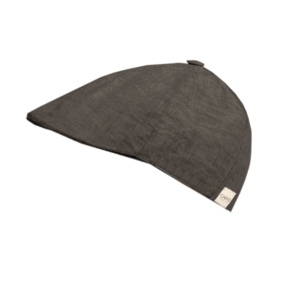 CAPO Schiebermütze aus Naturfaser, Baumwollfutter, dezentes Markenemblem günstig online kaufen