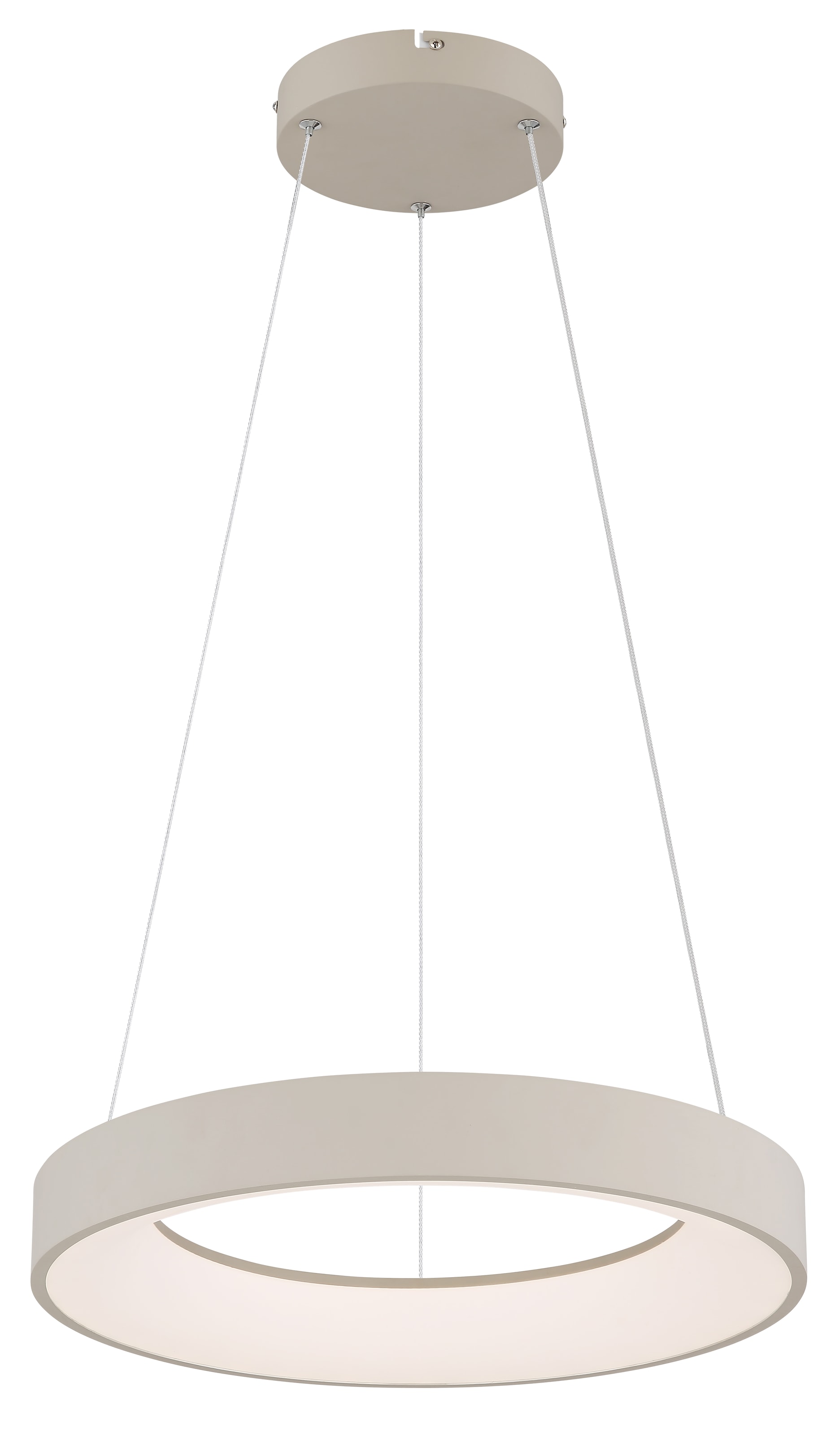 GLOBO LIGHTING Hängeleuchte »GALLEGOS« LED-Modul 1 Stk. LED Hängeleuchte für Esszimmer sandfarben