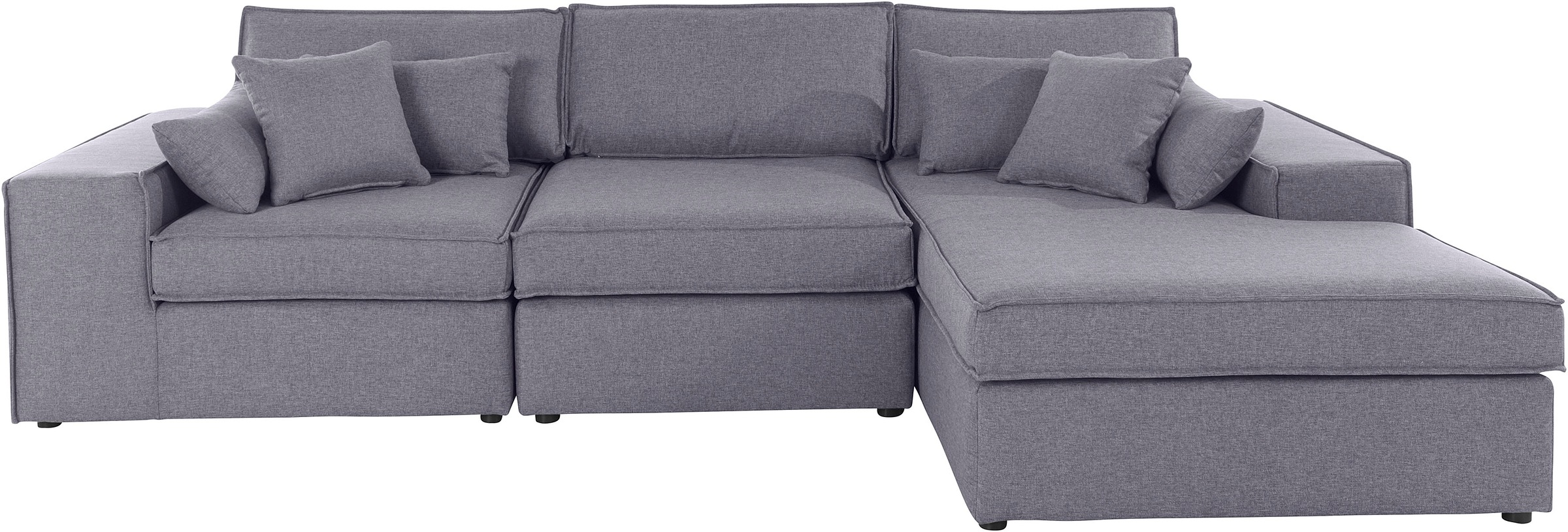 OTTO home Ecksofa "Florid L-Form" 3 Teile, bestehend aus Modulen, viele Bez günstig online kaufen