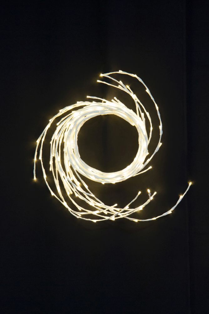 KONSTSMIDE LED-Lichterkette »Weihnachtsdeko aussen«, variabel als  Lichterkranz/Lichtergirlande, weiß, 240 warm weiße Dioden bestellen | BAUR