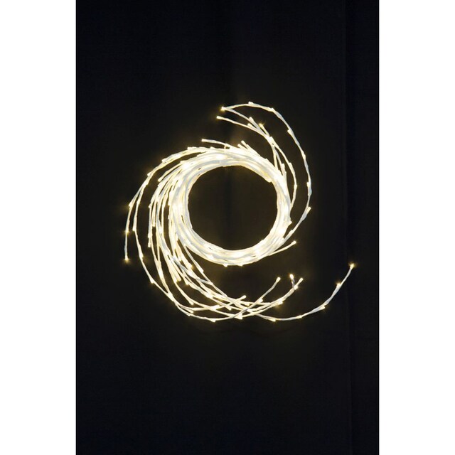 KONSTSMIDE LED-Lichterkette »Weihnachtsdeko aussen«, variabel als  Lichterkranz/Lichtergirlande, weiß, 240 warm weiße Dioden bestellen | BAUR