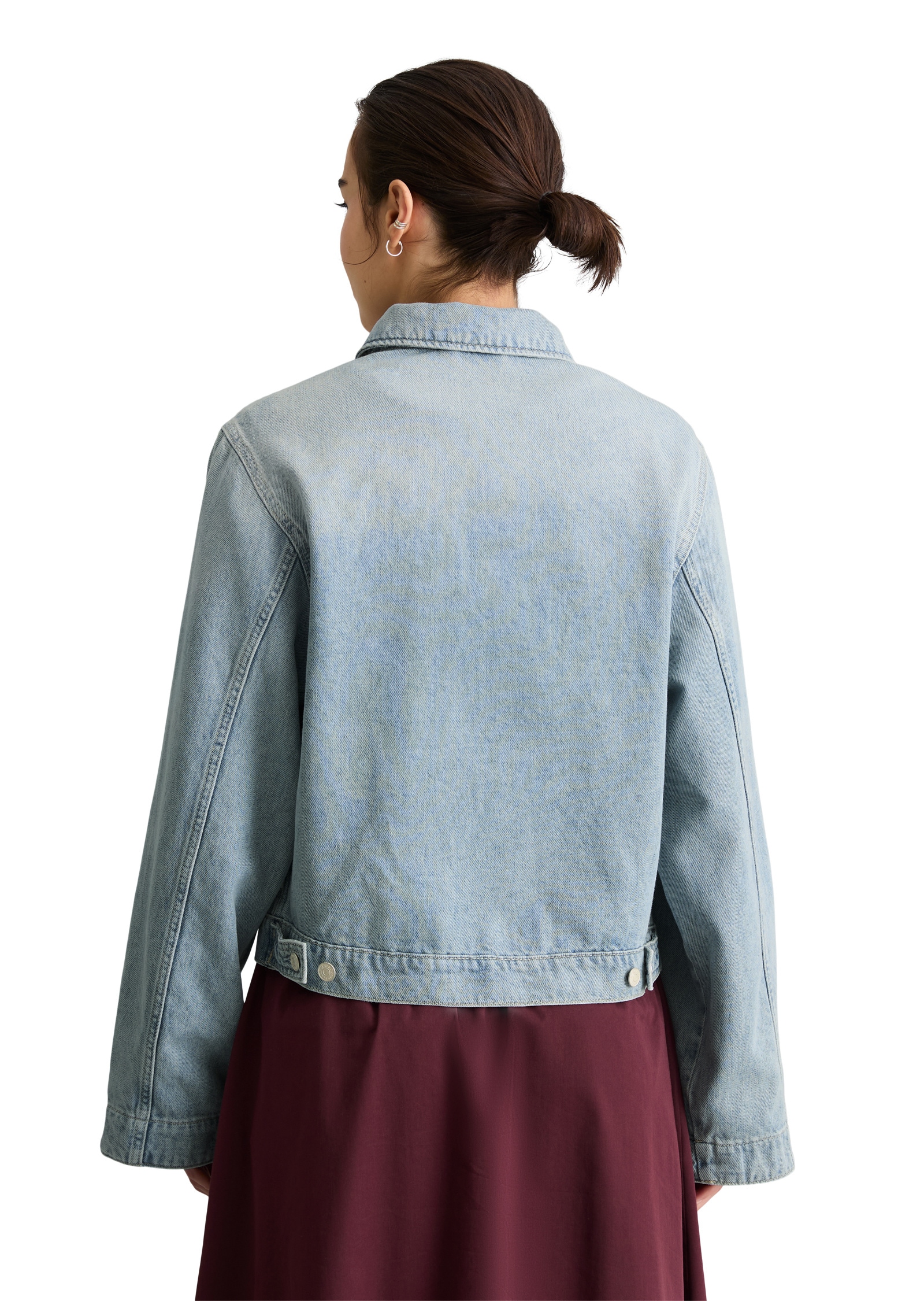 Marc O'Polo DENIM Jeansjacke »aus reiner Baumwolle« ohne Kapuze