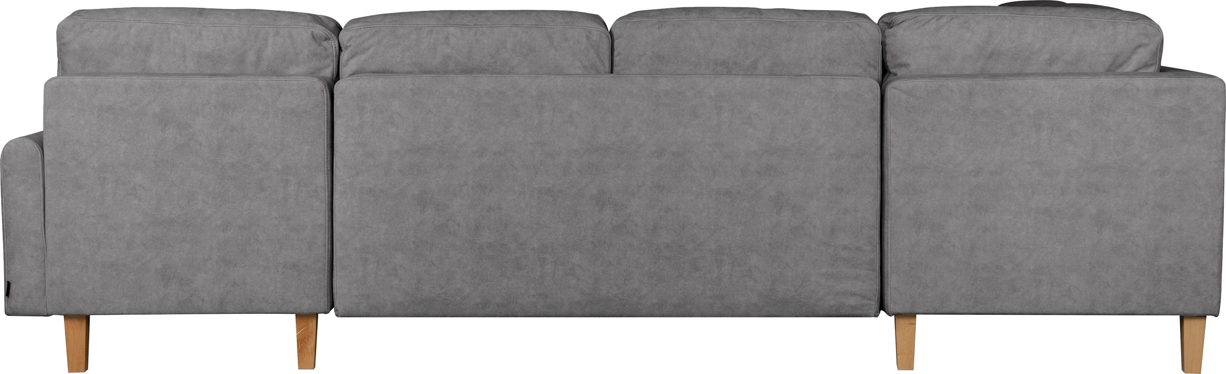 Home affaire Wohnlandschaft »TRIPLO U-Form wahlweise mit Schlaffunktion, B/T/H: 310/192/90 cm«, Schlafsofa, auch mit Bettkasten, Steppung im Rückenkissen