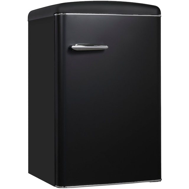 exquisit Kühlschrank »RKS120-V-H-160F«, RKS120-V-H-160F mattschwarz, 89,5  cm hoch, 55 cm breit, 122 L Volumen | BAUR