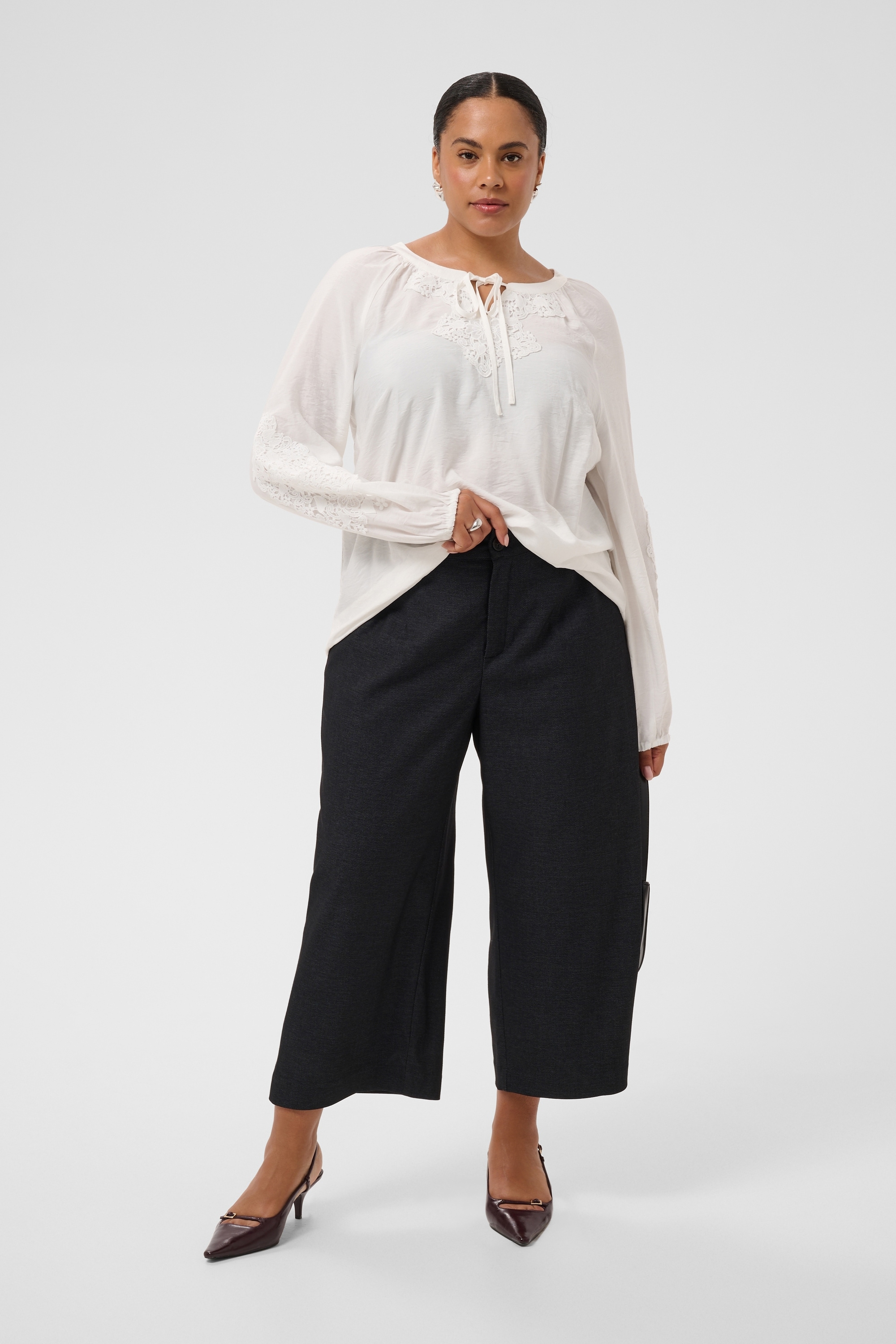 KAFFE Curve Marlene-Hose »Damen Hose KCabby«