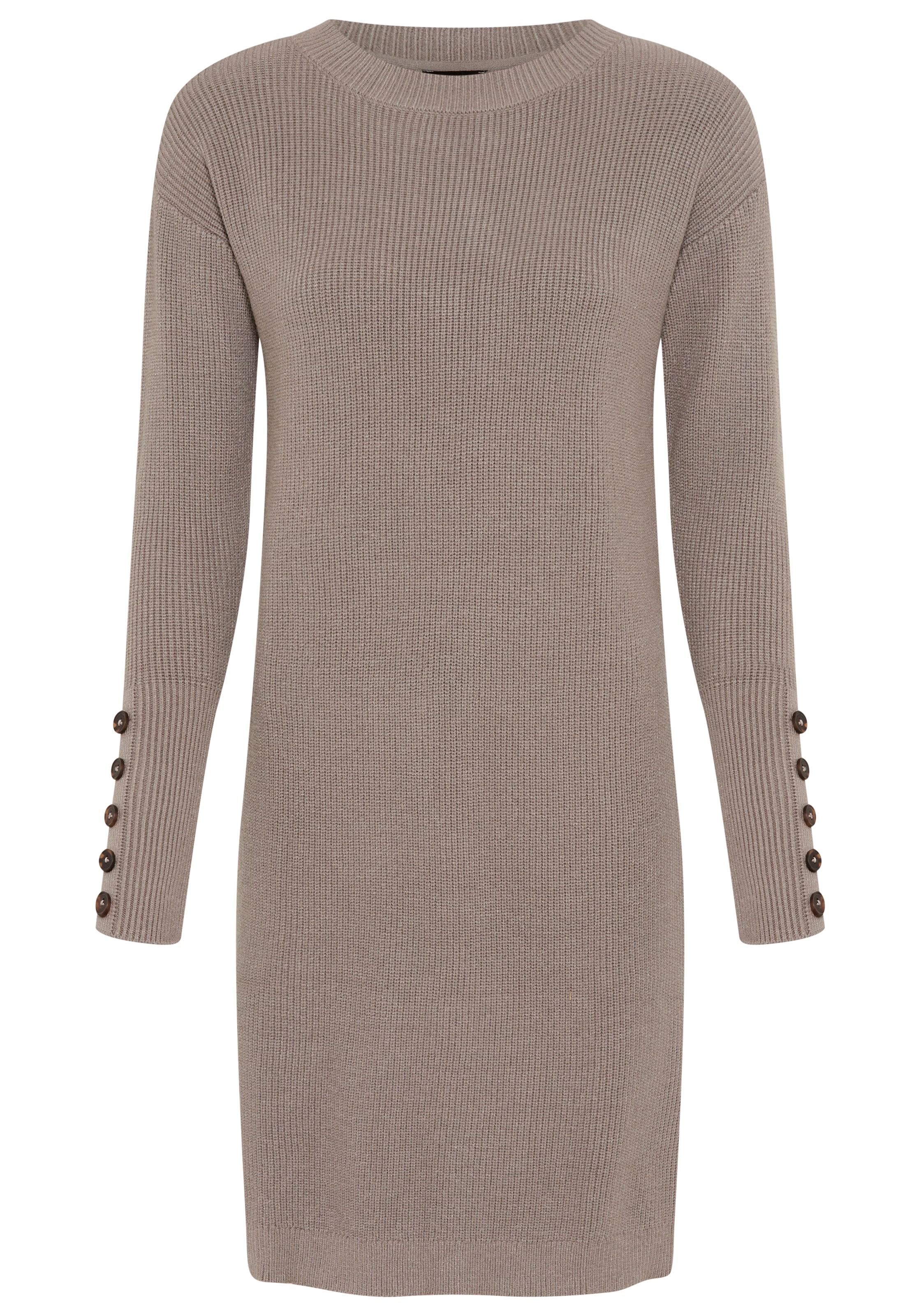 Laura Scott Strickkleid »in Mini-Länge« mit Detailknöpfen, aus weicher Viskosemischung