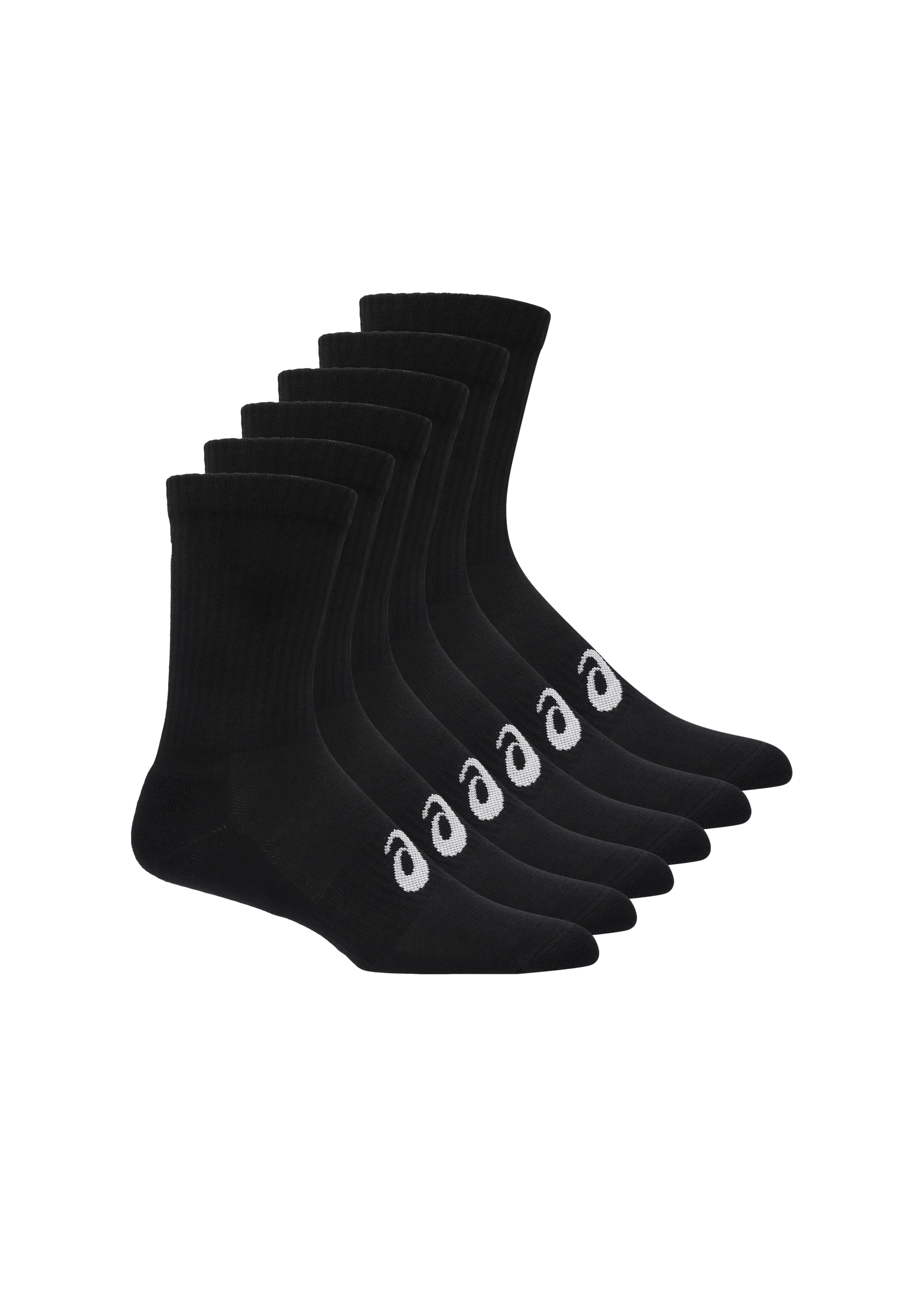 Asics Sportsocken »6 PACK CREW SOCK« mit Dämpfung, Crew-Schnitt