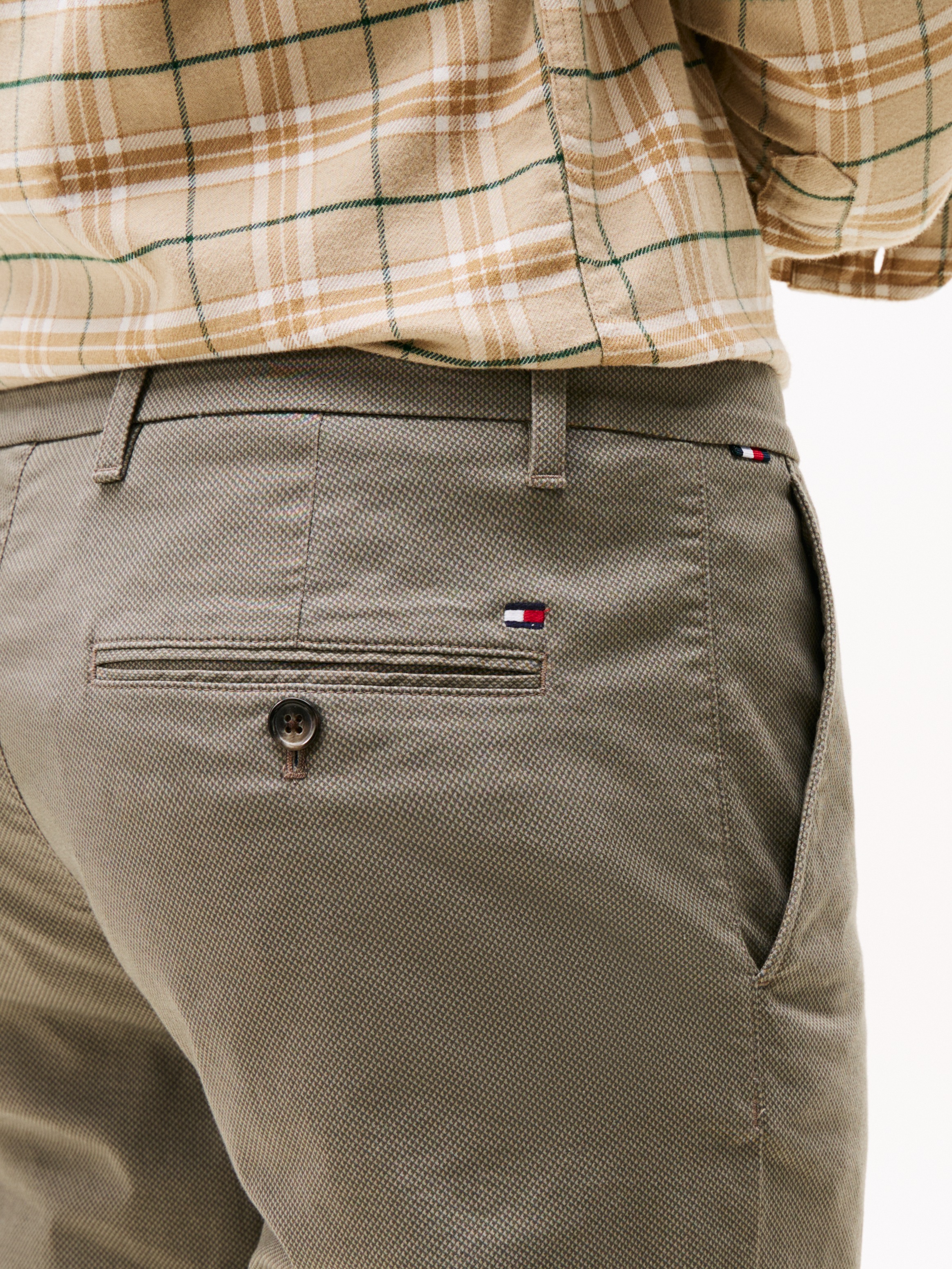 Tommy Hilfiger Chinohose "BLEECKER PRINTED STRUCTURE", Slim FIT günstig online kaufen
