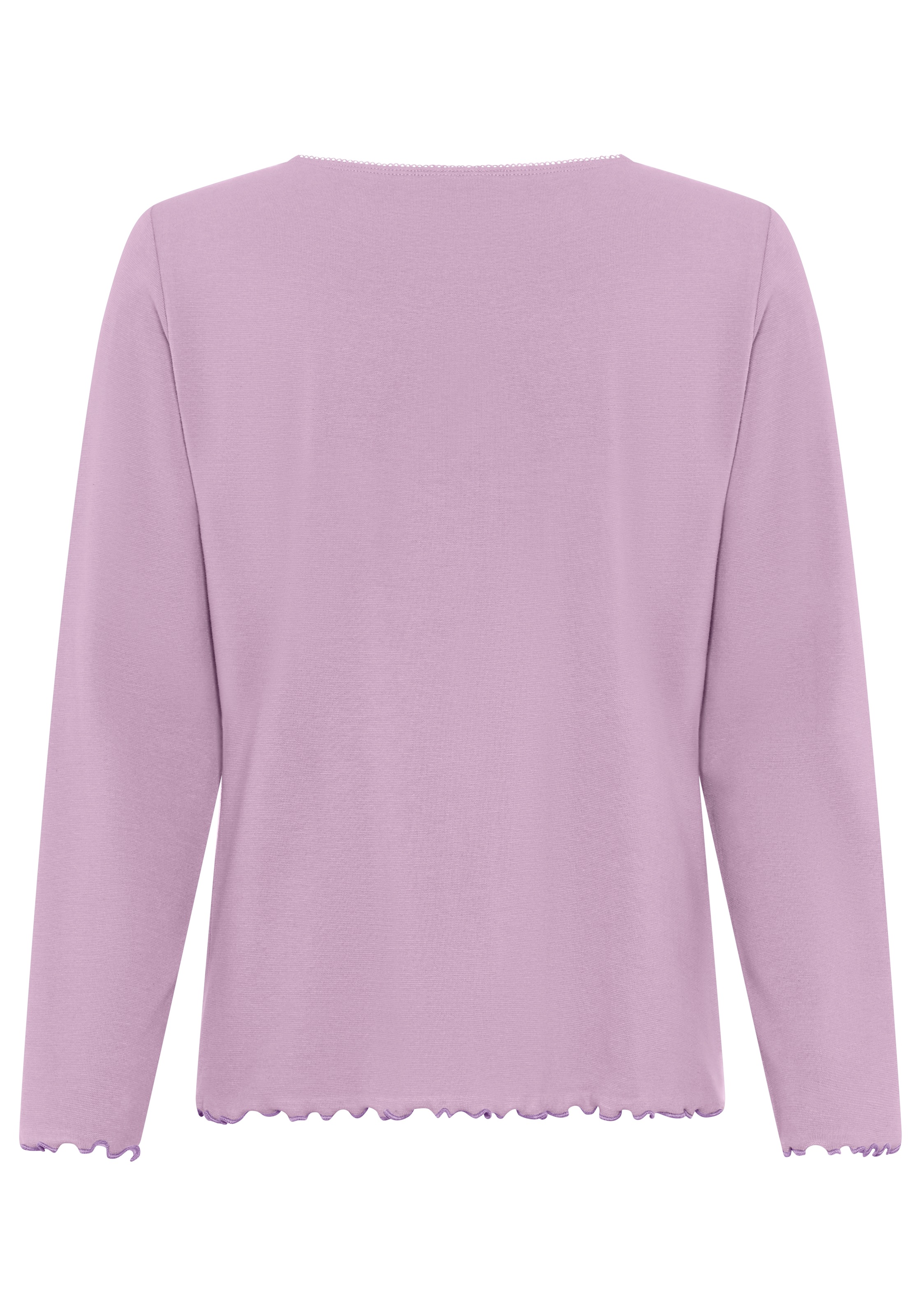 Vivance Dreams Pyjamaoberteil 1-teilig, 1 mit Babylock-Kanten