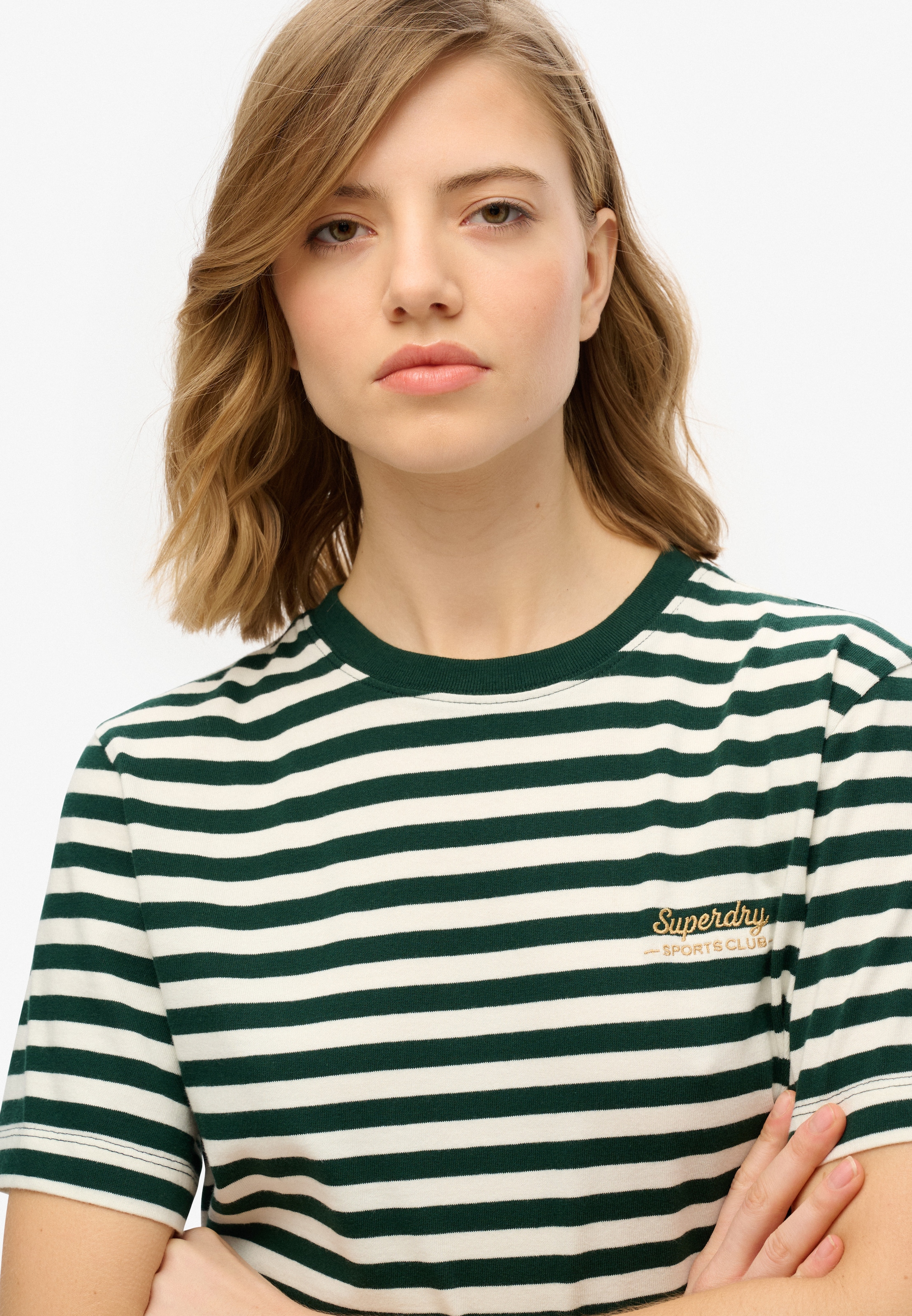 Superdry Kurzarmshirt »COUNTRY CLUB PLAIN T-SHIRT«