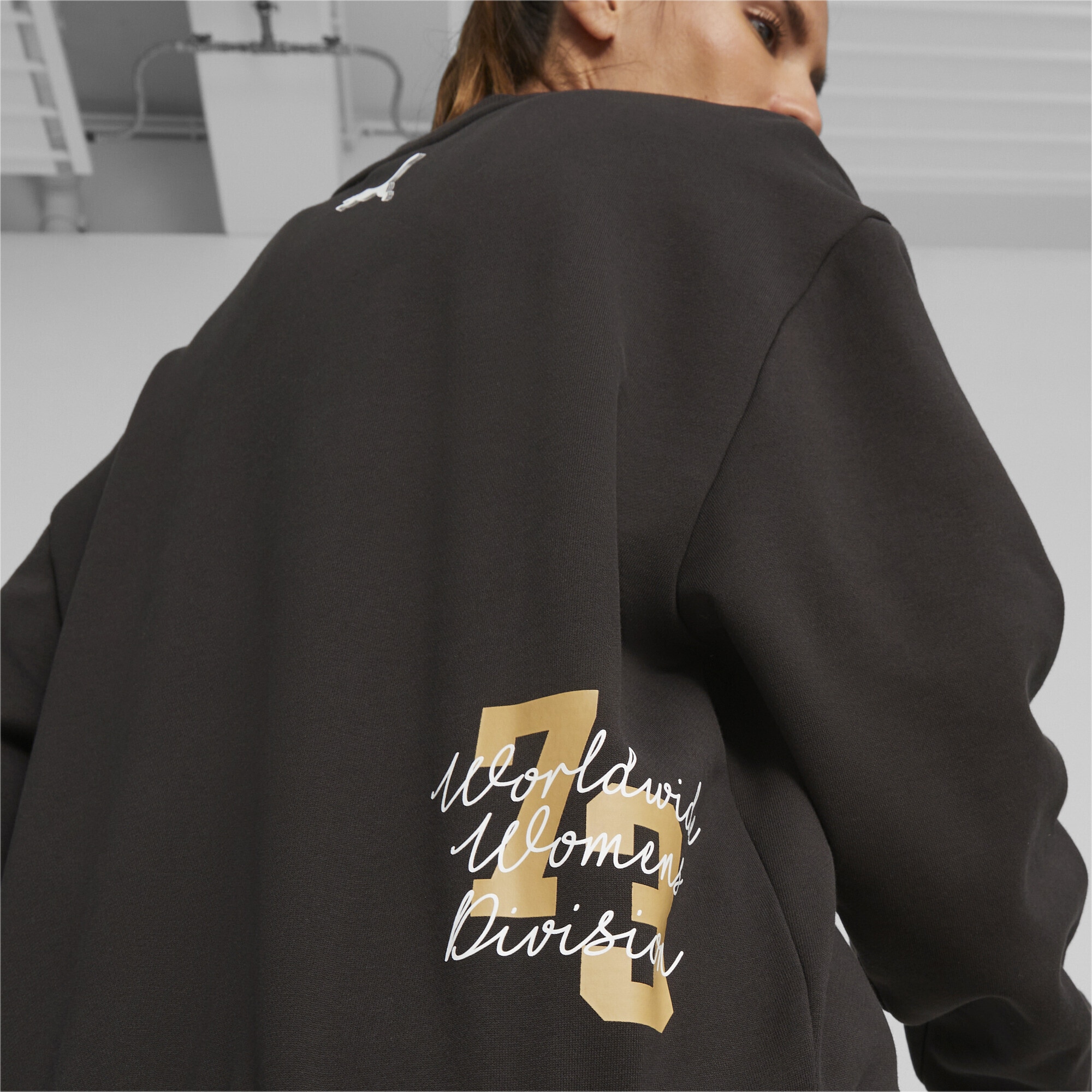 PUMA Trainingspullover »Gold Standard Basketball Sweatshirt Damen«