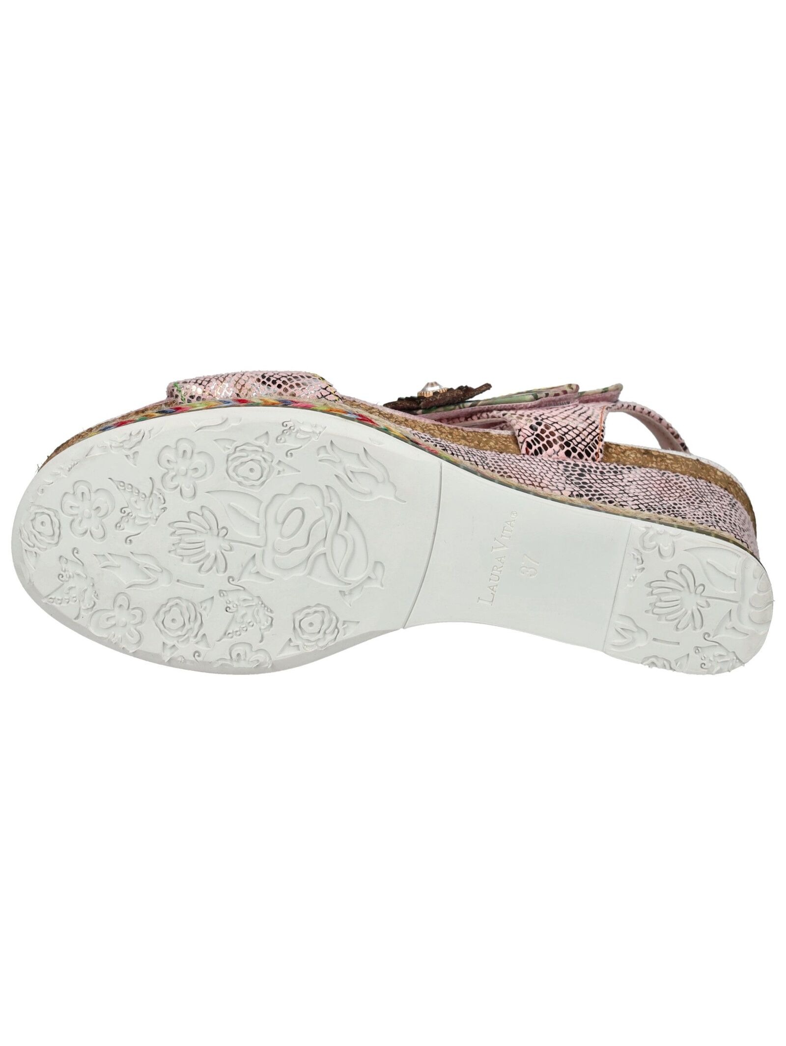 LAURA VITA Keilsandalette »LAURA VITA Sandalen Leder/Synthetik«